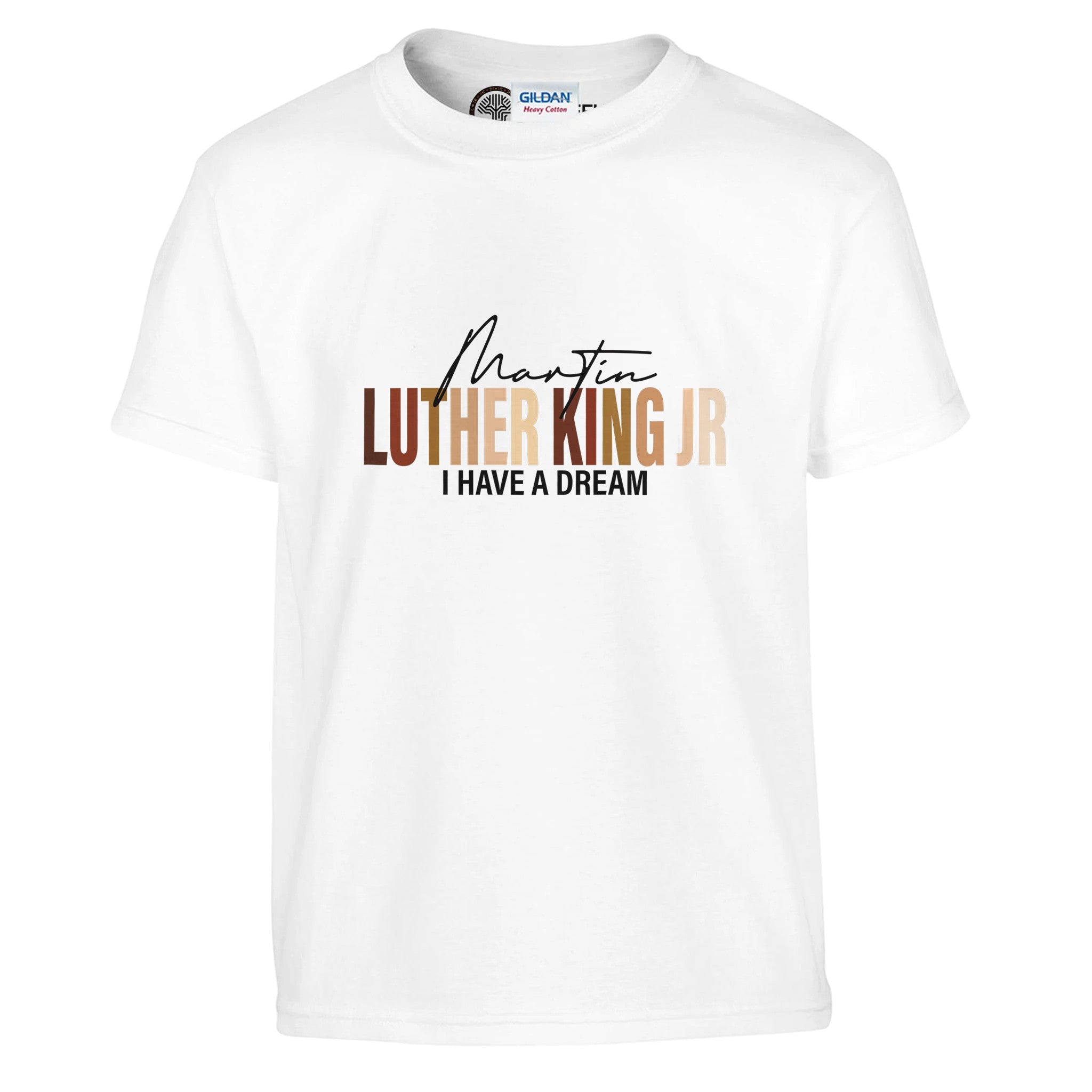 Melanin Shades Martin Luther King Jr. Design T-shirt For Kids - Prideful Roots