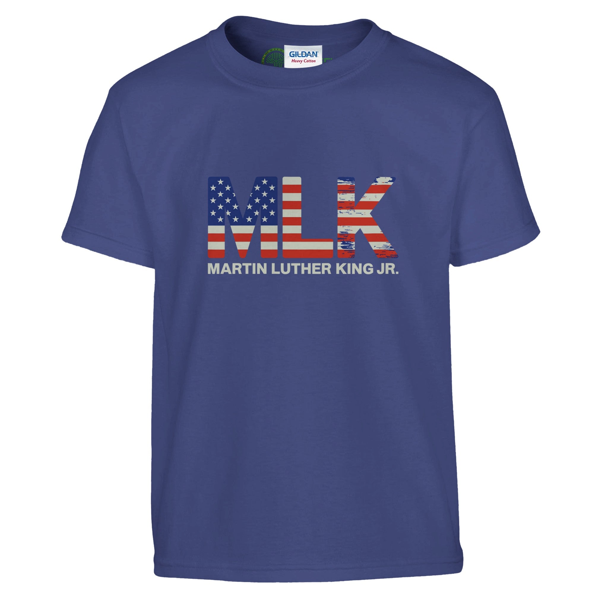 MLK: A Patriotic Tribute to a Dream T-shirt For Kids - Prideful Roots