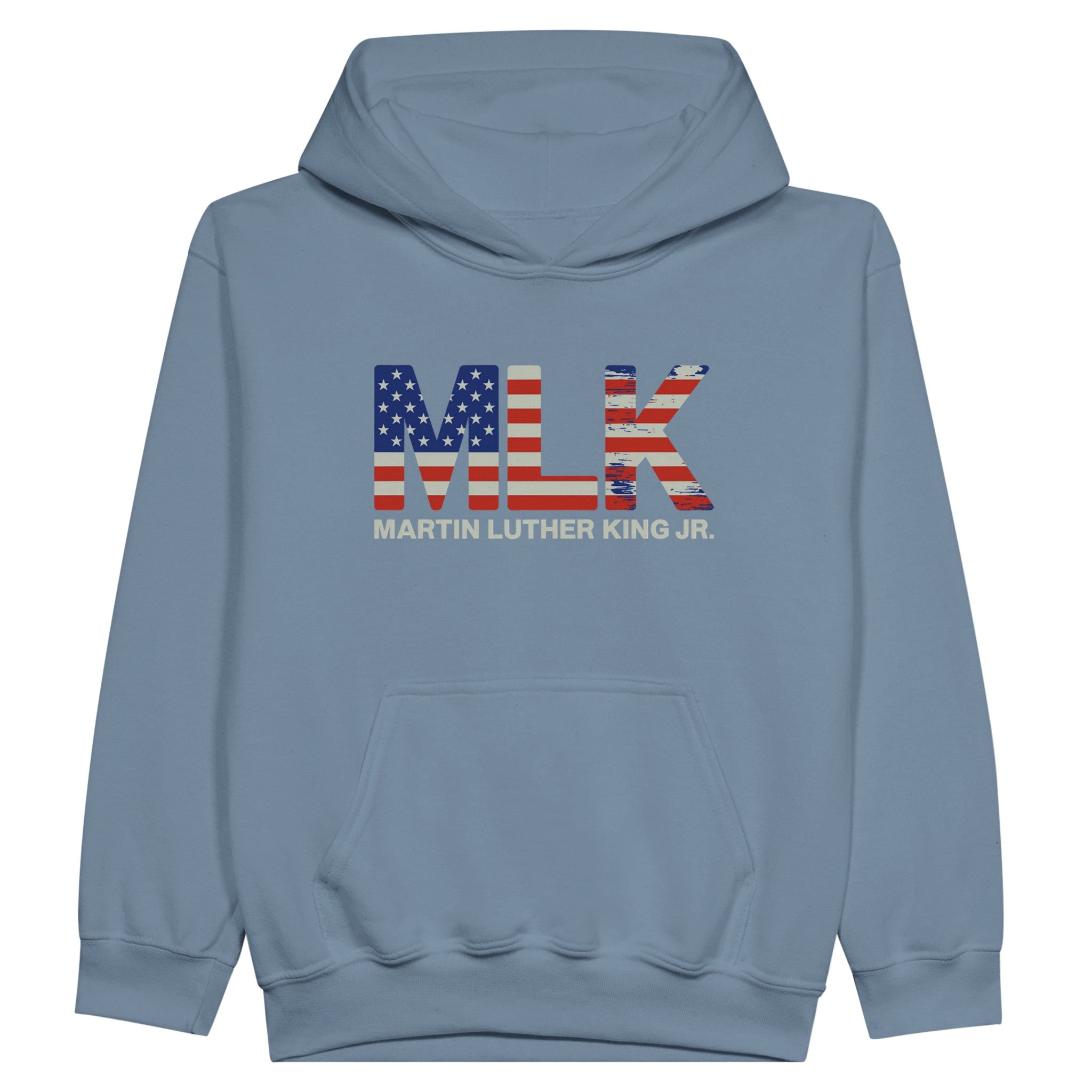 MLK: A Patriotic Tribute to a Dream Hoodie For Kids - Prideful Roots