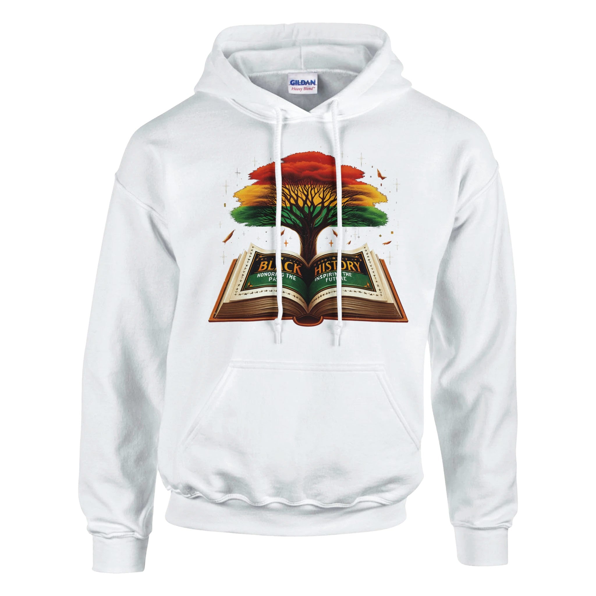 Black History Book & Tree Hoodie For Men & Women - Prideful Roots