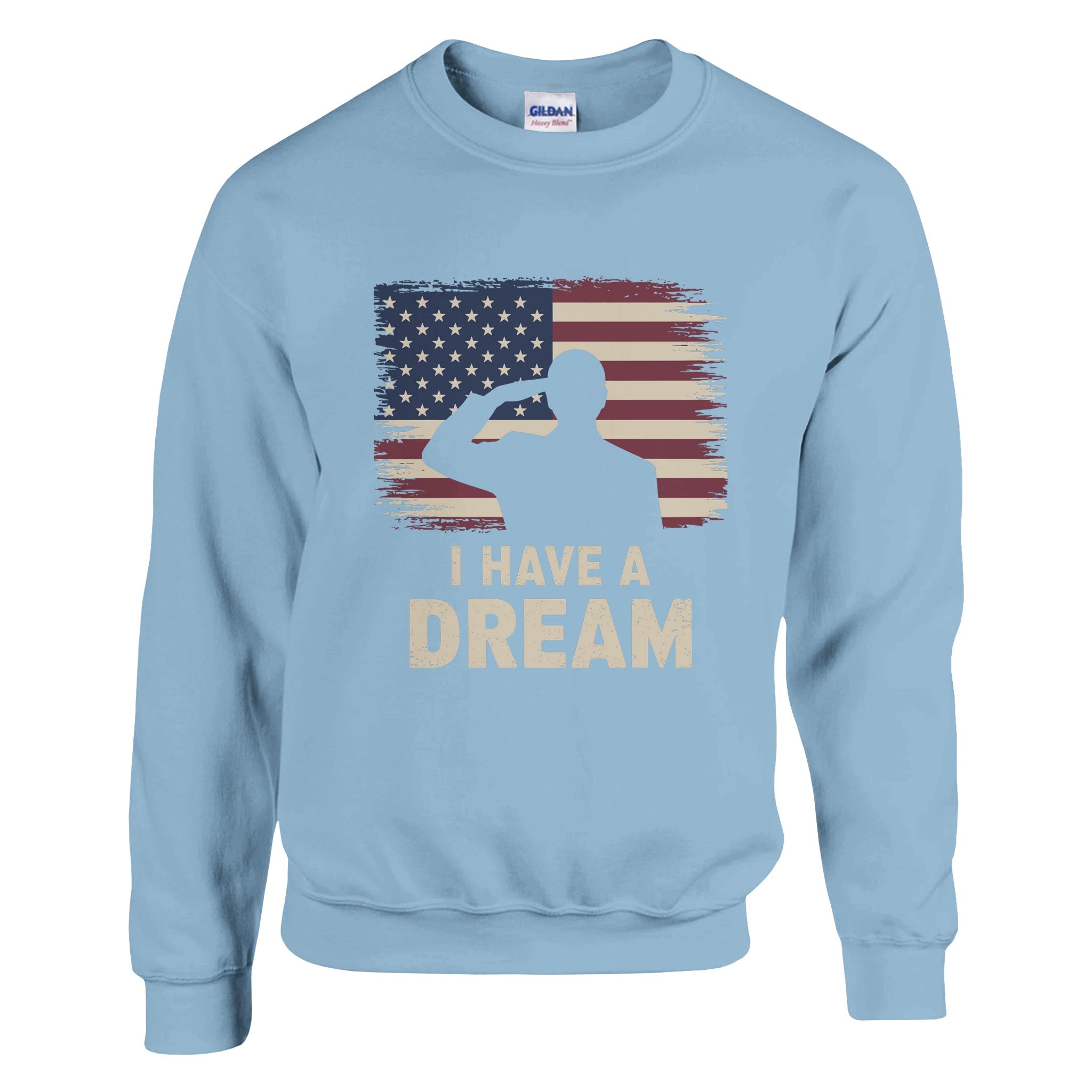 Patriot's Salute to MLK's Dream Sweatshirt For Men & Women - Prideful Roots