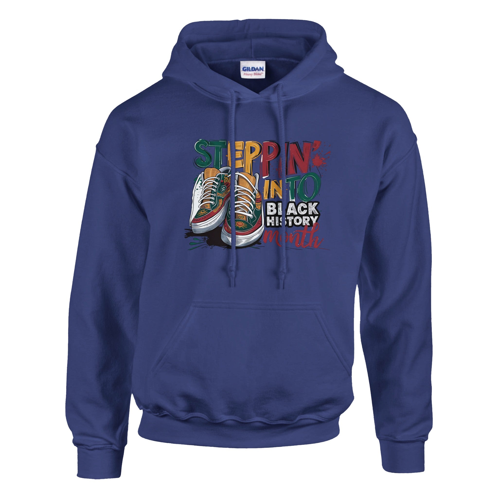 Stepping Into Black History Month Hoodie For Men & Women - Prideful Roots