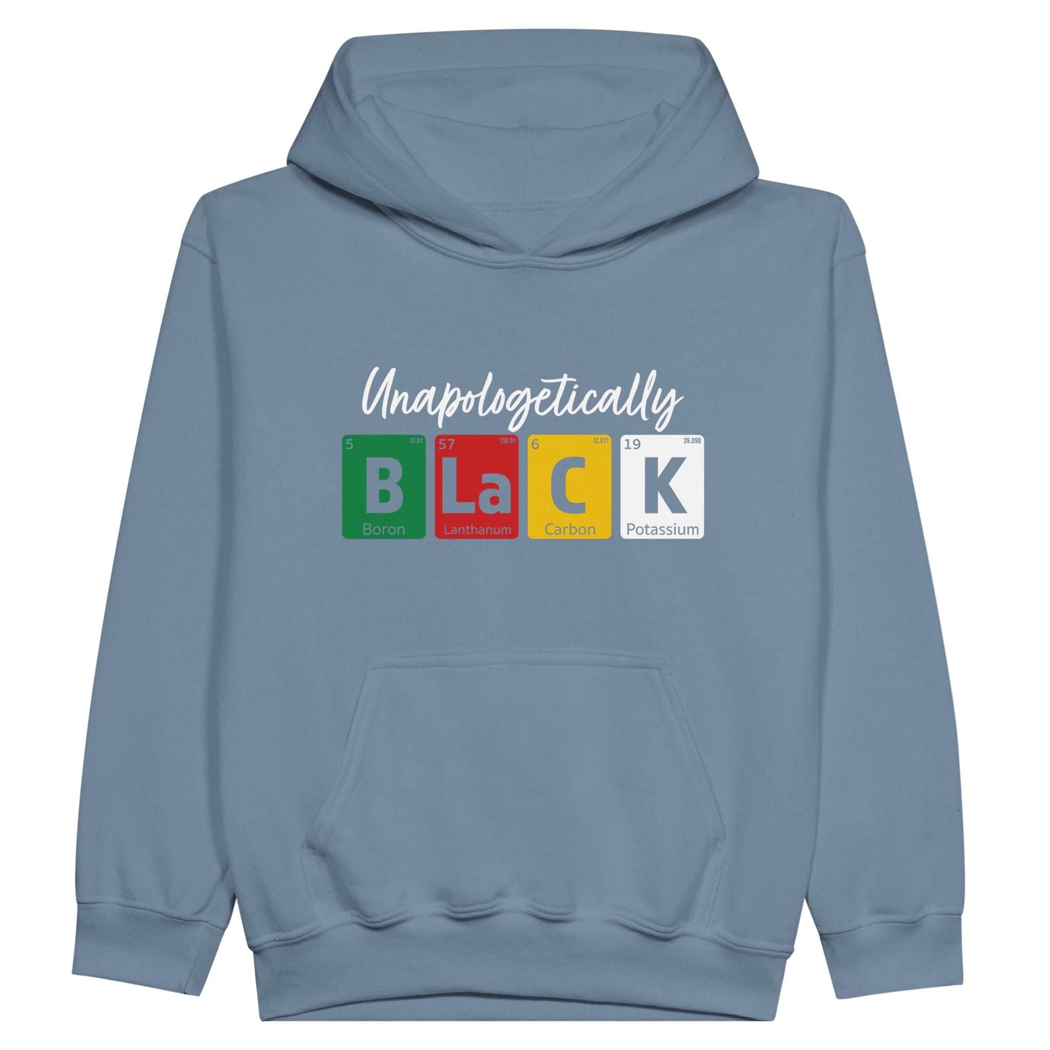 Unapologetically Black Prime Elements Hoodie For Kids - Prideful Roots