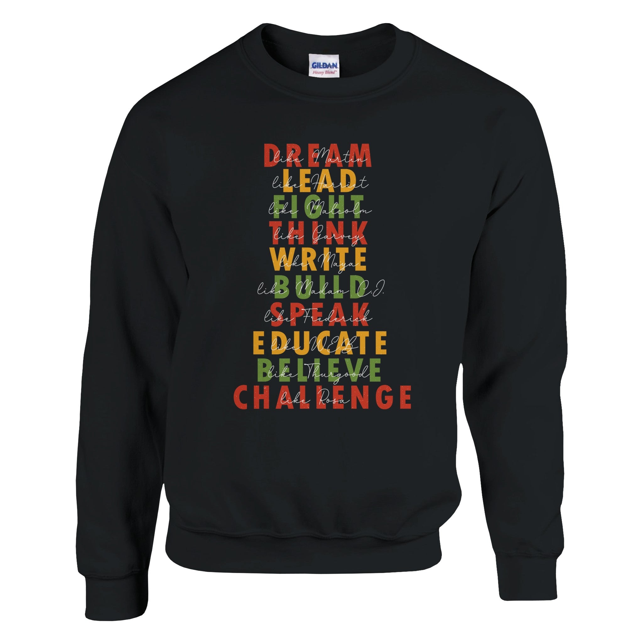 Great African American Leaders Black History Month Sweatshirt For Men & Women - Prideful Roots