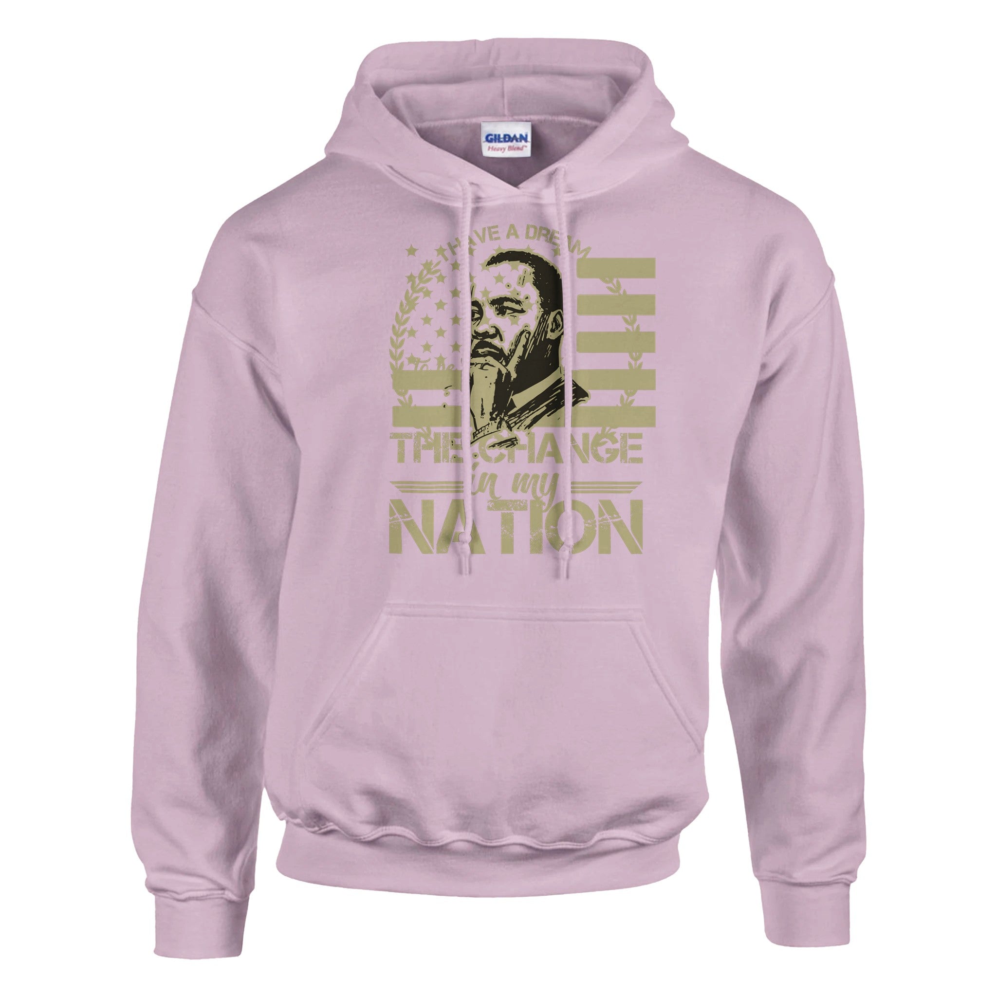 Be the Change Martin Luther King Jr. Hoodie For Men & Women - Prideful Roots