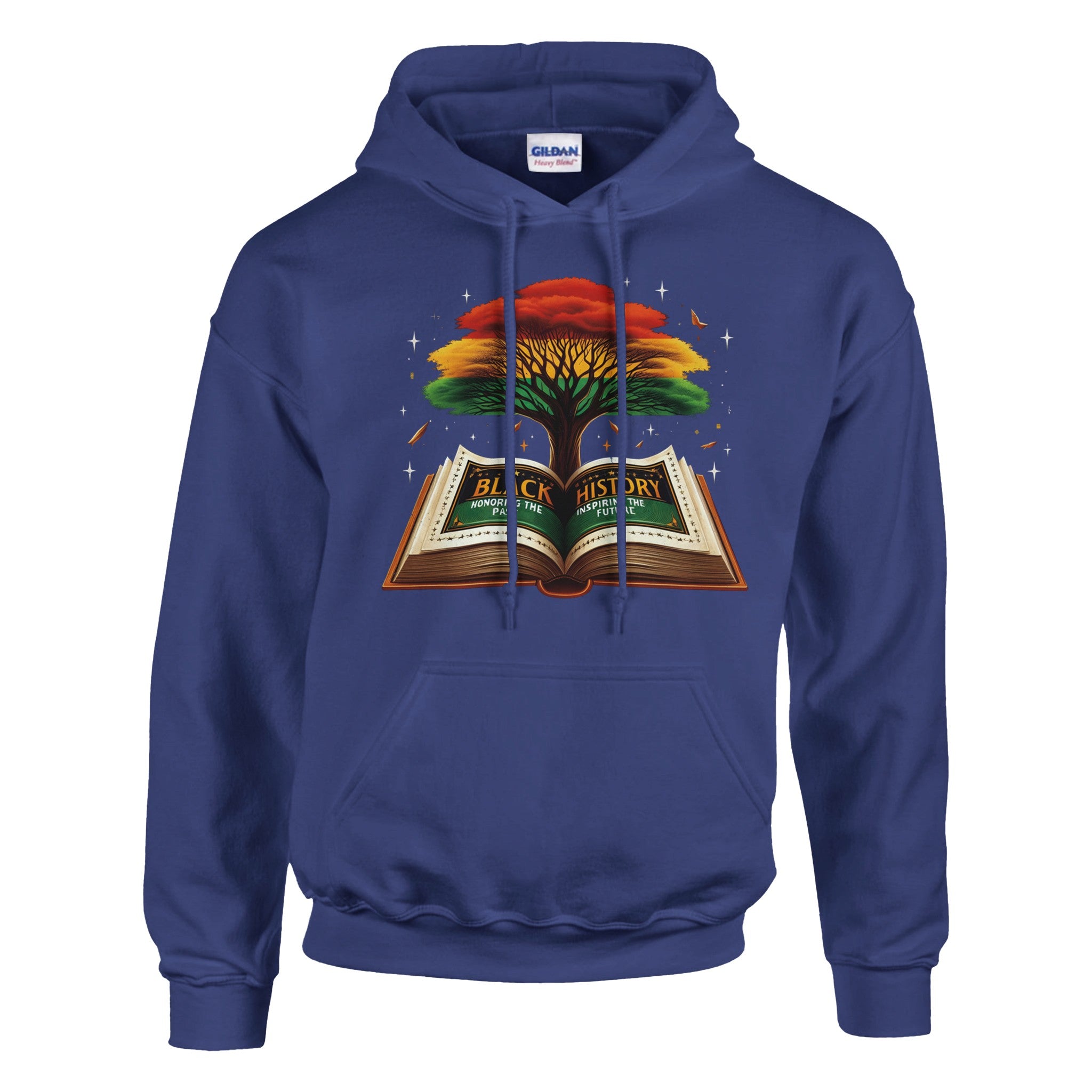 Black History Book & Tree Hoodie For Men & Women - Prideful Roots