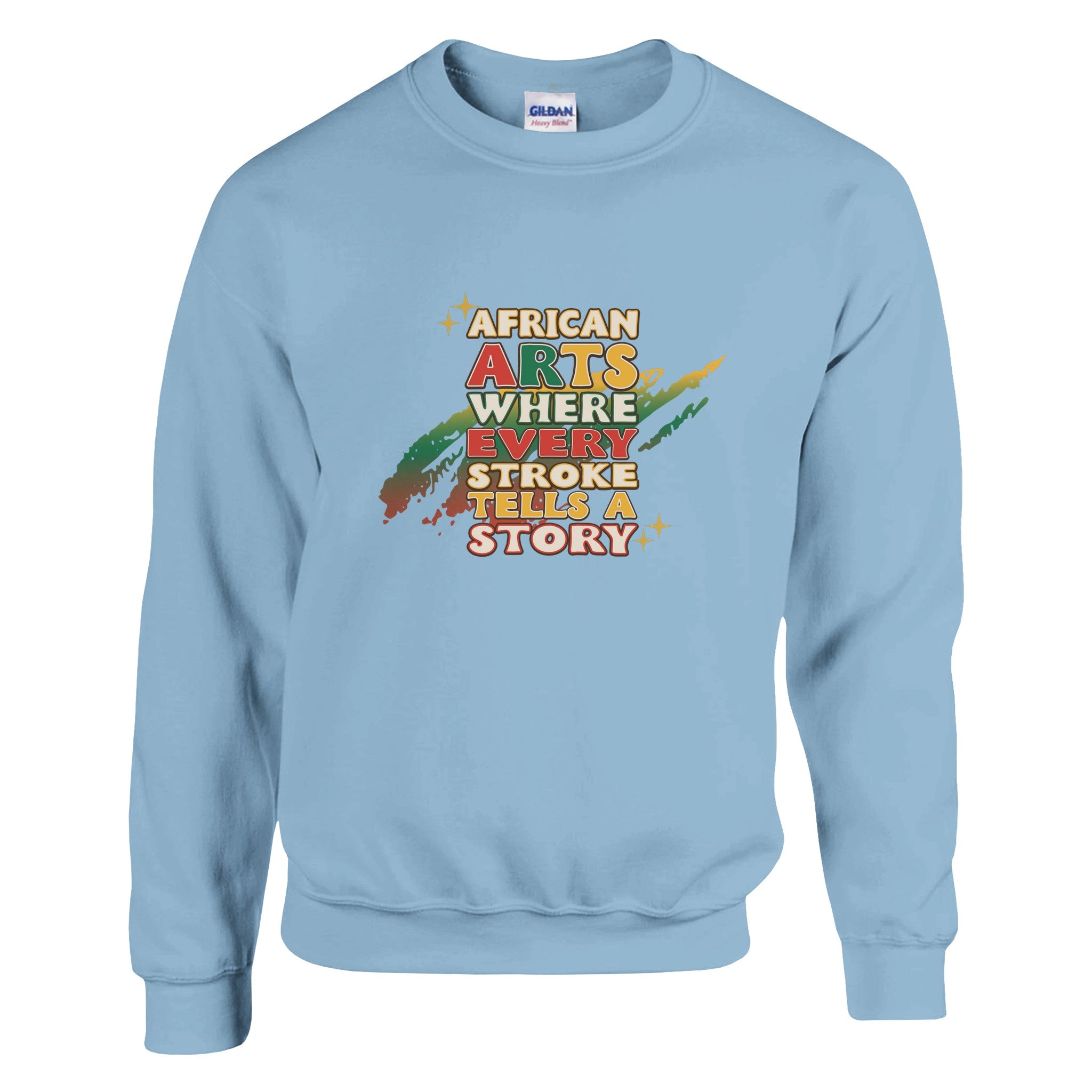 African Arts: Where Every Stroke Tells a Story Sweatshirt For Men & Women - Prideful Roots
