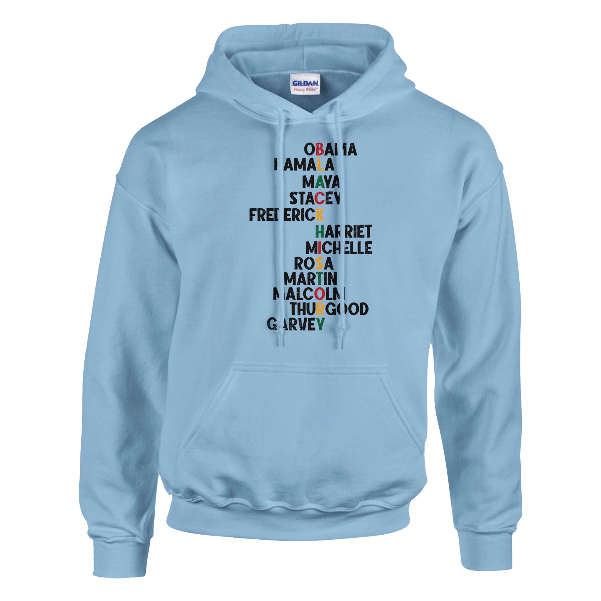 Black History Icons - Obama Kamala Maya Stacey Hoodie For Men & Women - Prideful Roots