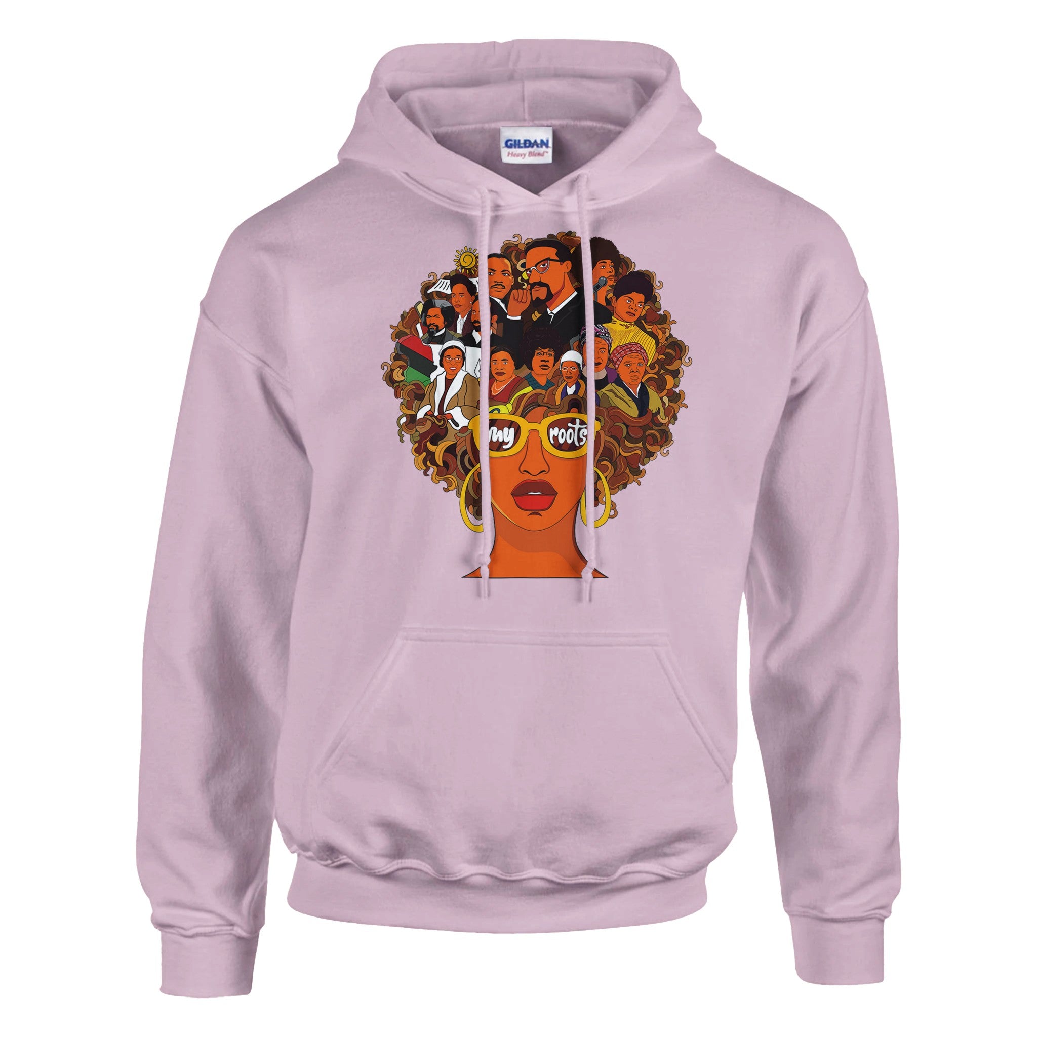 My Roots | Black History Icons Hoodie For Men & Women - Prideful Roots