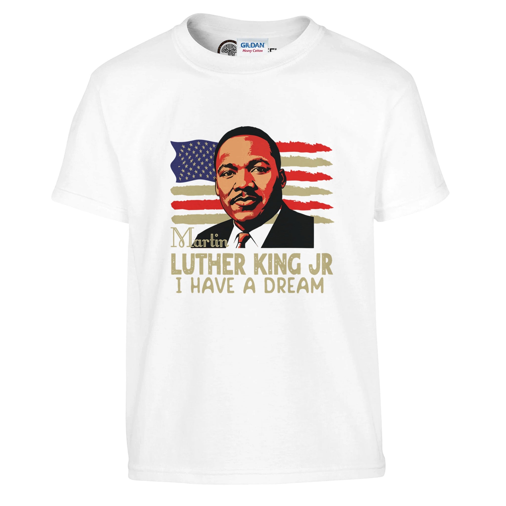 I Have a Dream Martin Luther King Jr. | Black History Icon T-shirt For Kids - Prideful Roots