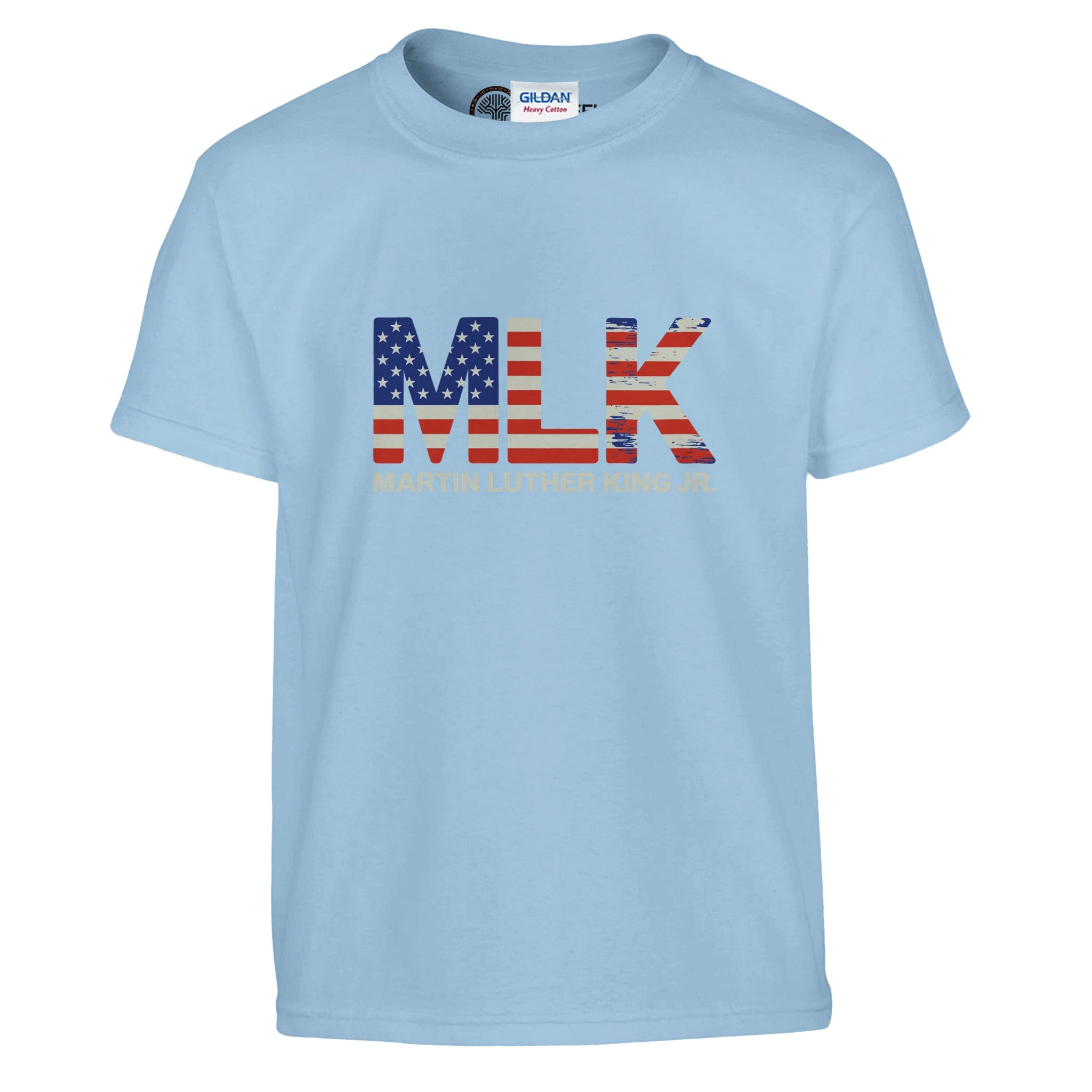 MLK: A Patriotic Tribute to a Dream T-shirt For Kids - Prideful Roots
