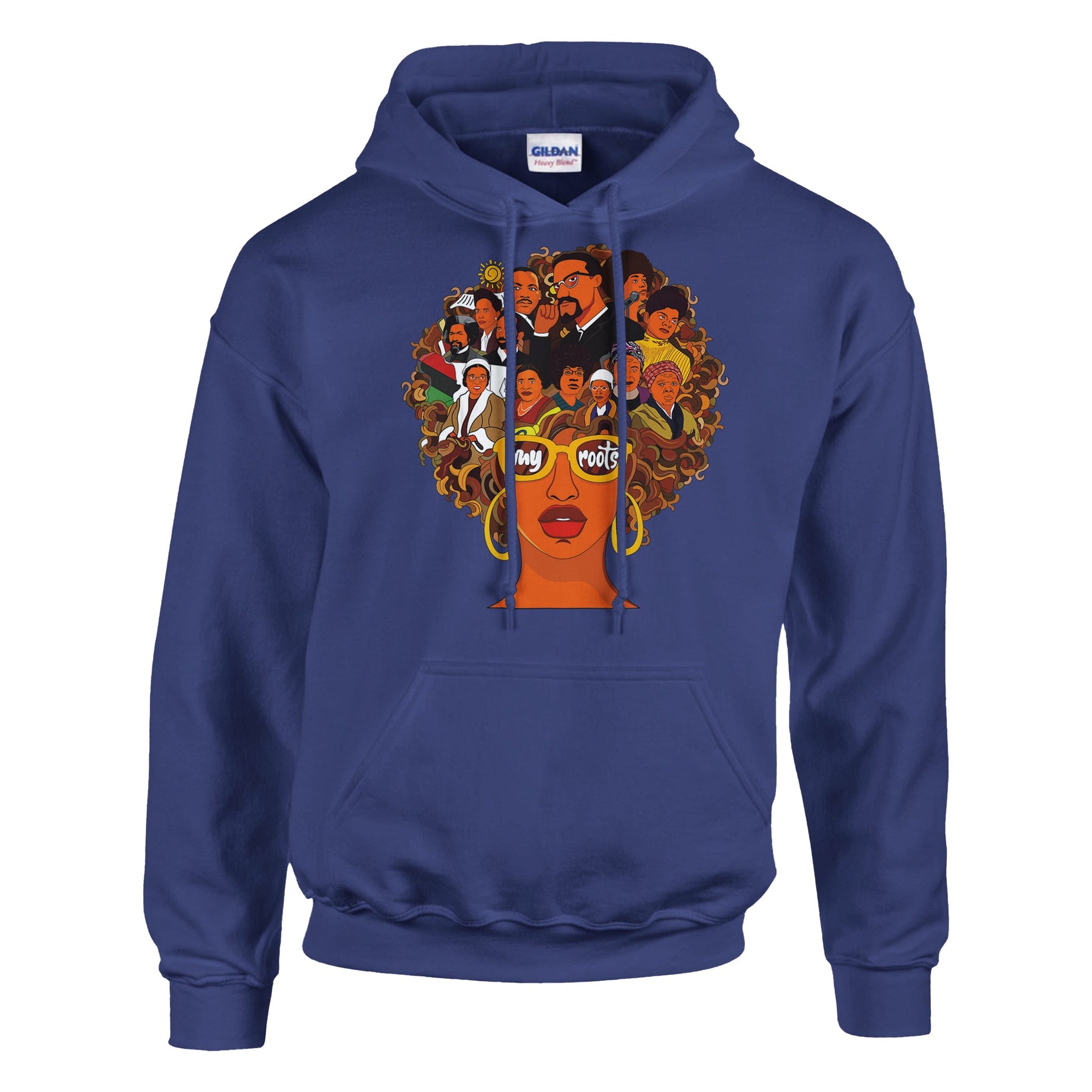 My Roots | Black History Icons Hoodie For Men & Women - Prideful Roots