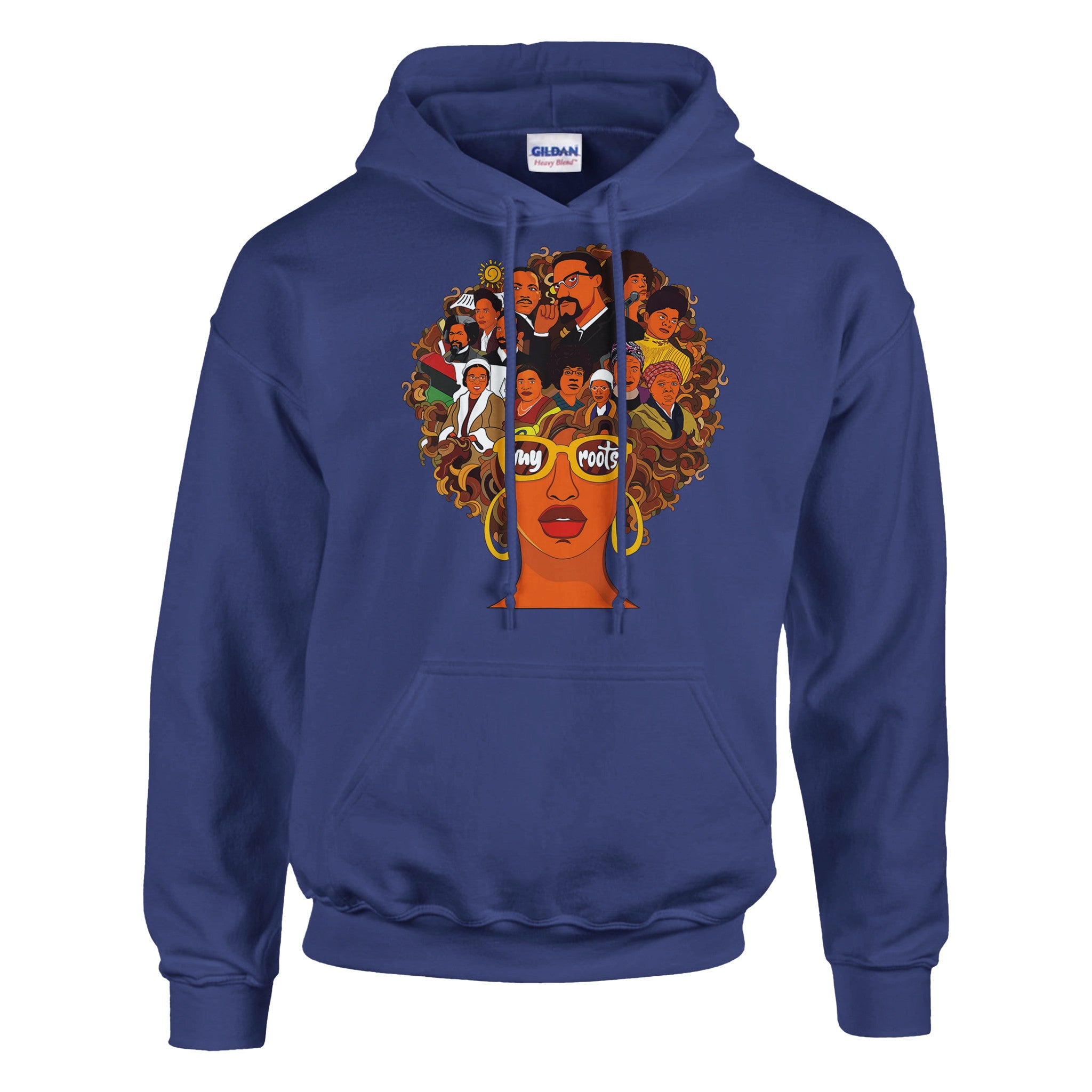 My Roots | Black History Icons Hoodie For Men & Women - Prideful Roots