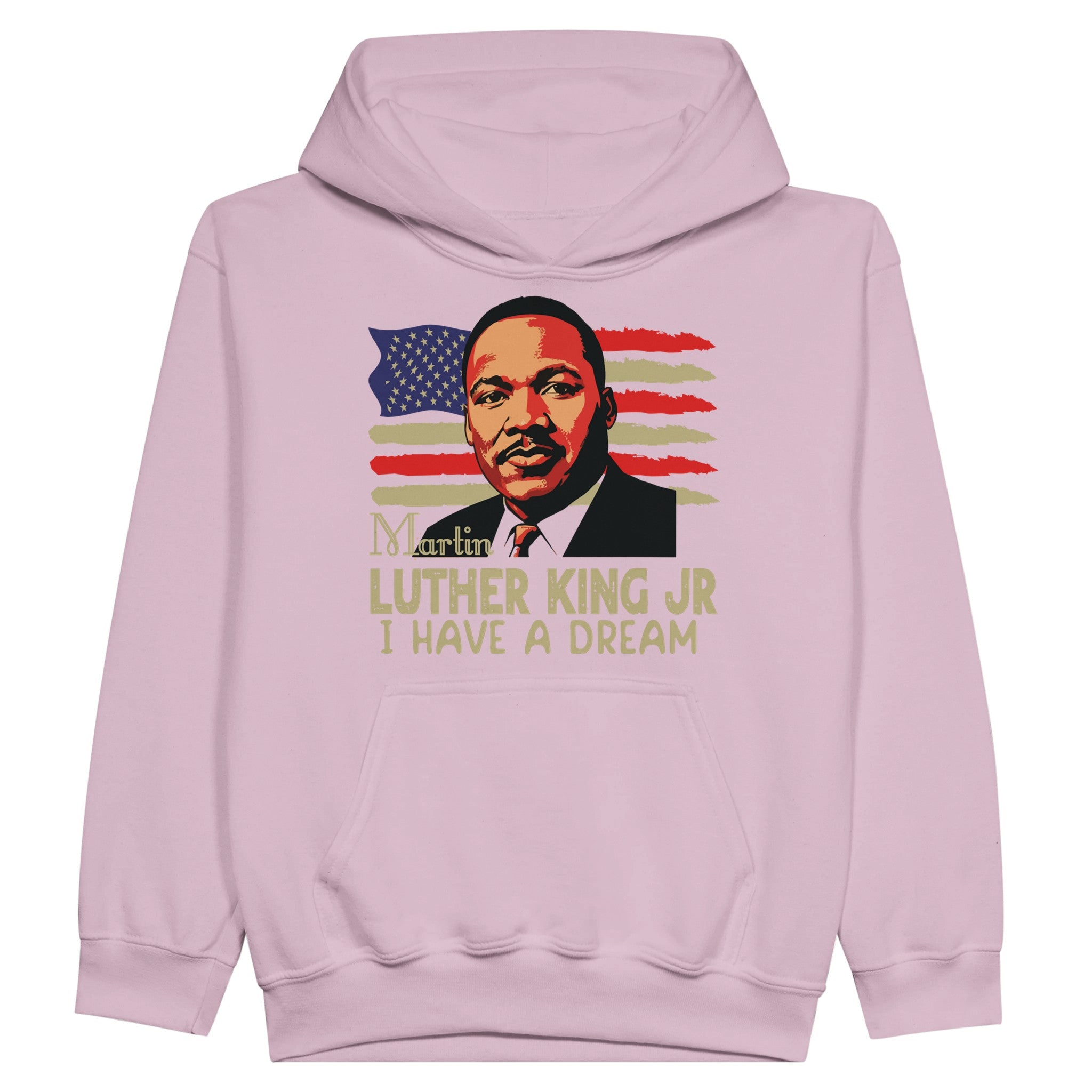 I Have a Dream Martin Luther King Jr. | Black History Icon Hoodie For Kids - Prideful Roots