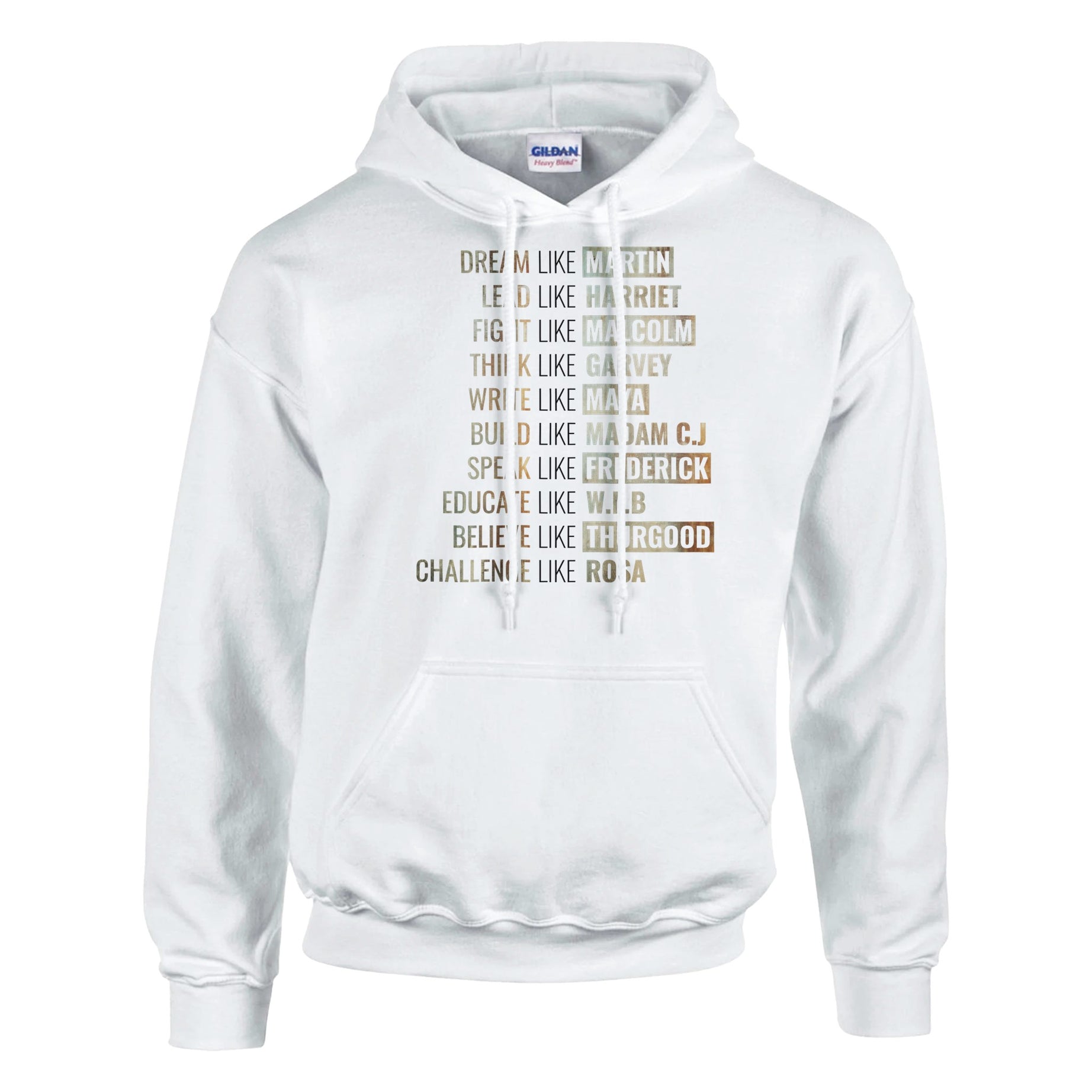Legacy of Leaders: Dream, Lead, Inspire | Black History Icon Hoodie For Men & Women - Prideful Roots