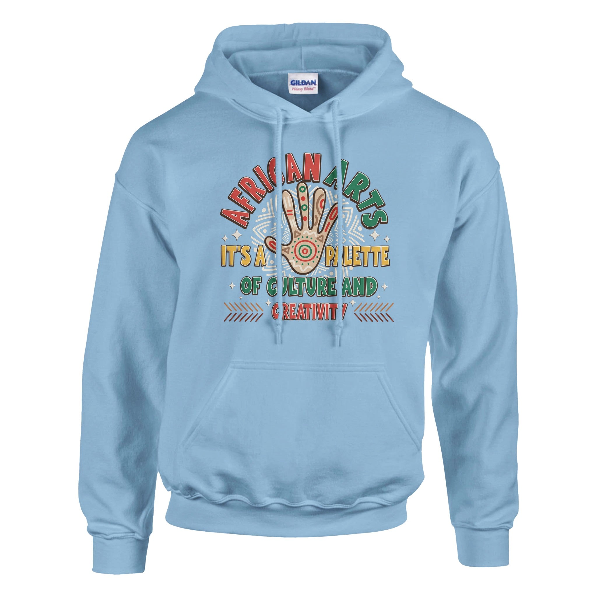 African Arts: Palette of Culture and Creativity Hoodie For Men & Women - Prideful Roots