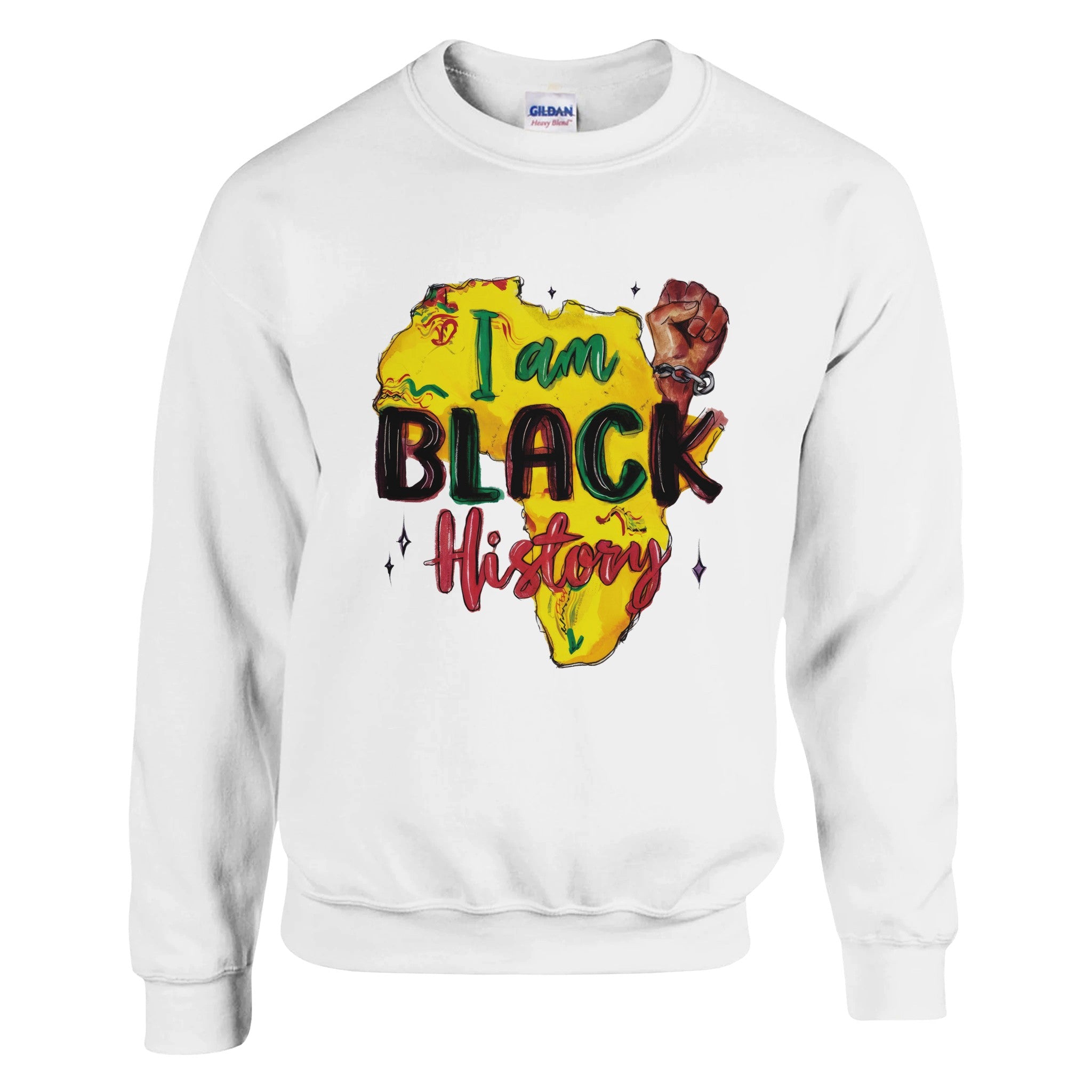 I Am Black History: Empowerment Through Heritage Sweatshirt For Men & Women - Prideful Roots