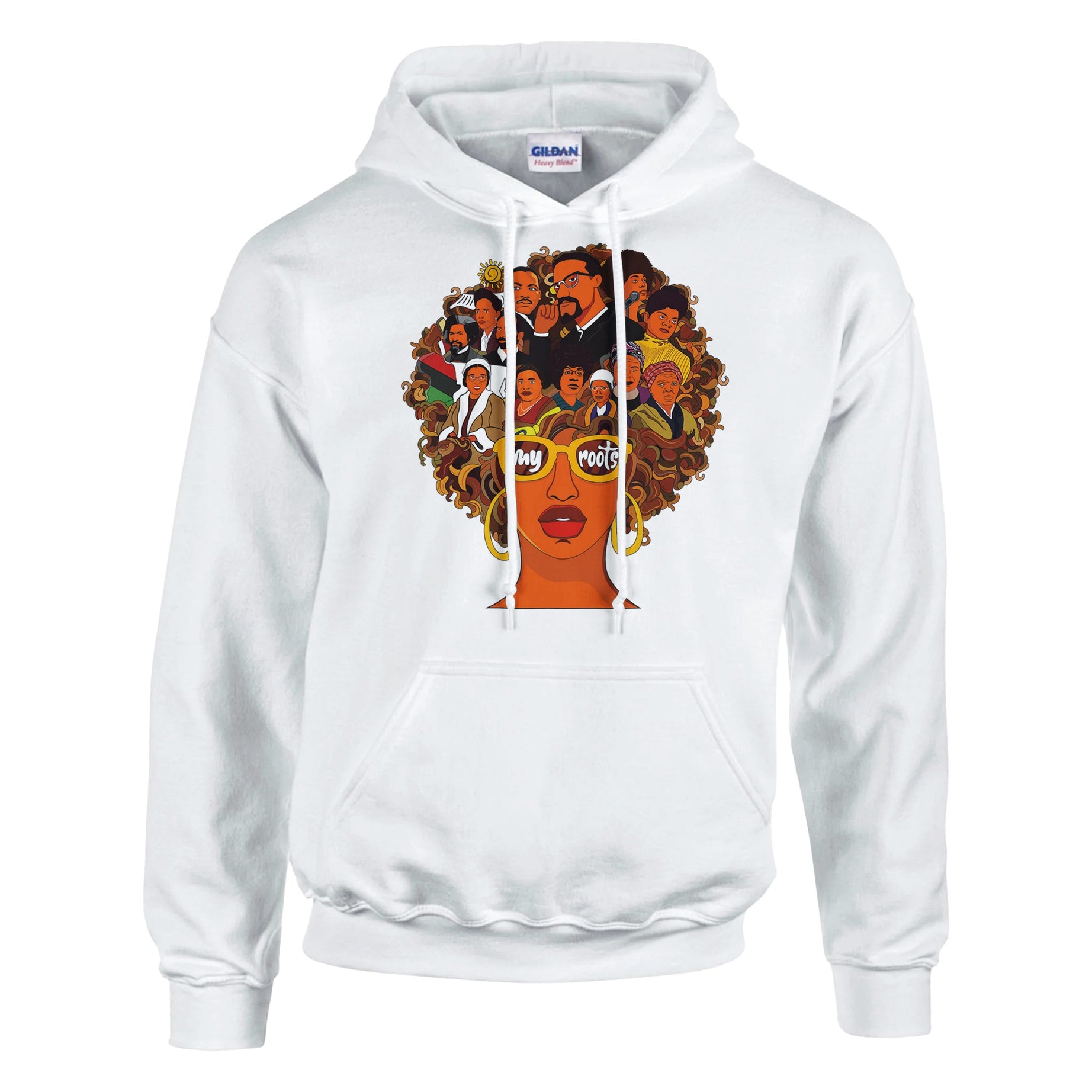 My Roots | Black History Icons Hoodie For Men & Women - Prideful Roots