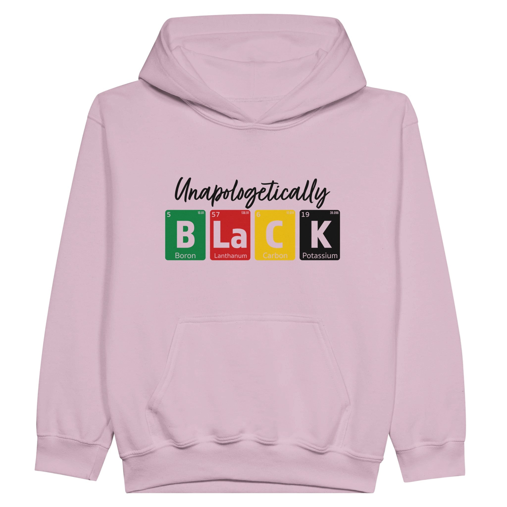 Unapologetically Black Prime Elements Hoodie For Kids - Prideful Roots