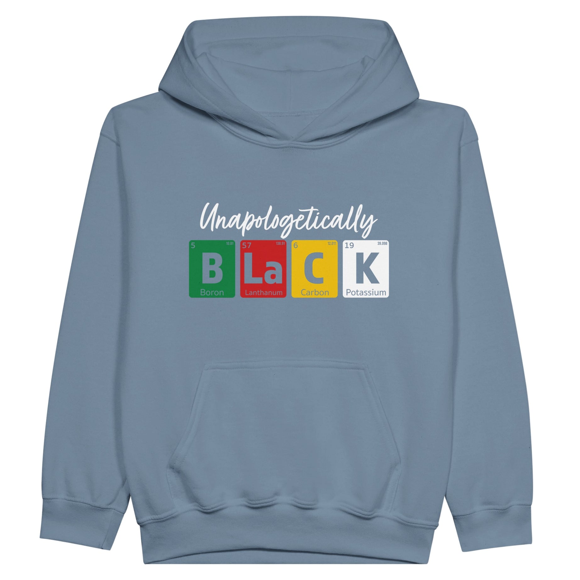 Unapologetically Black Prime Elements Hoodie For Kids - Prideful Roots