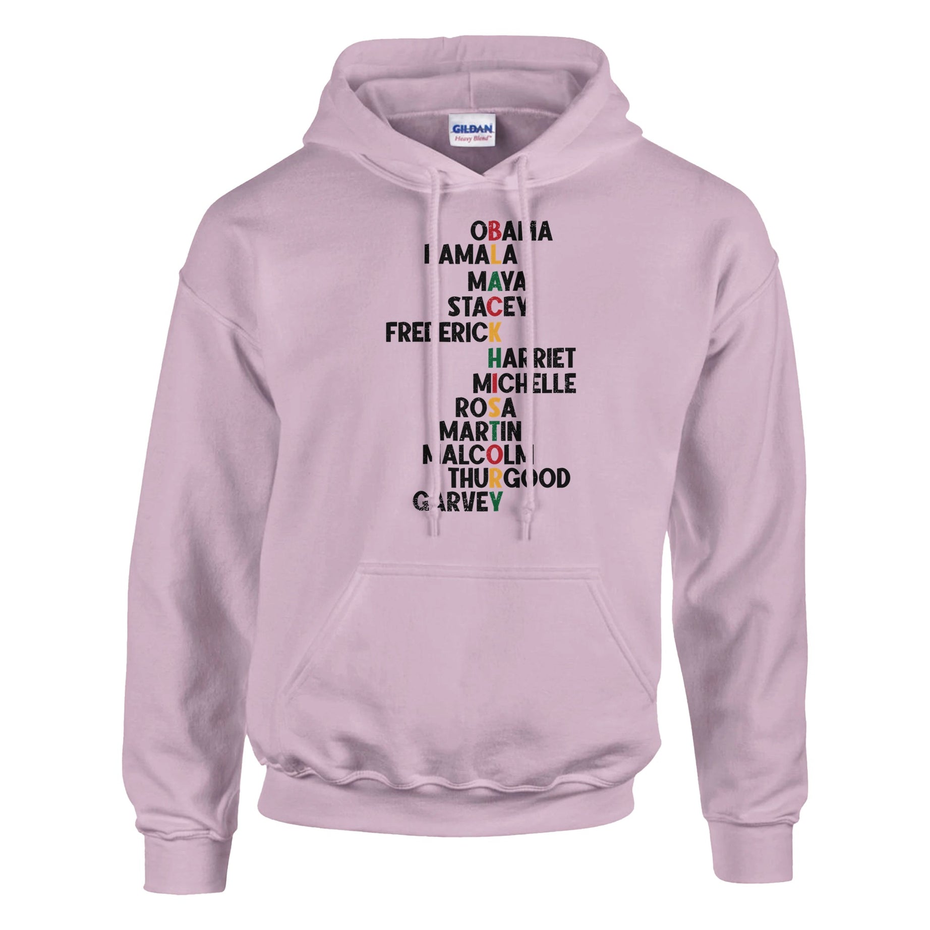 Black History Icons - Obama Kamala Maya Stacey Hoodie For Men & Women - Prideful Roots