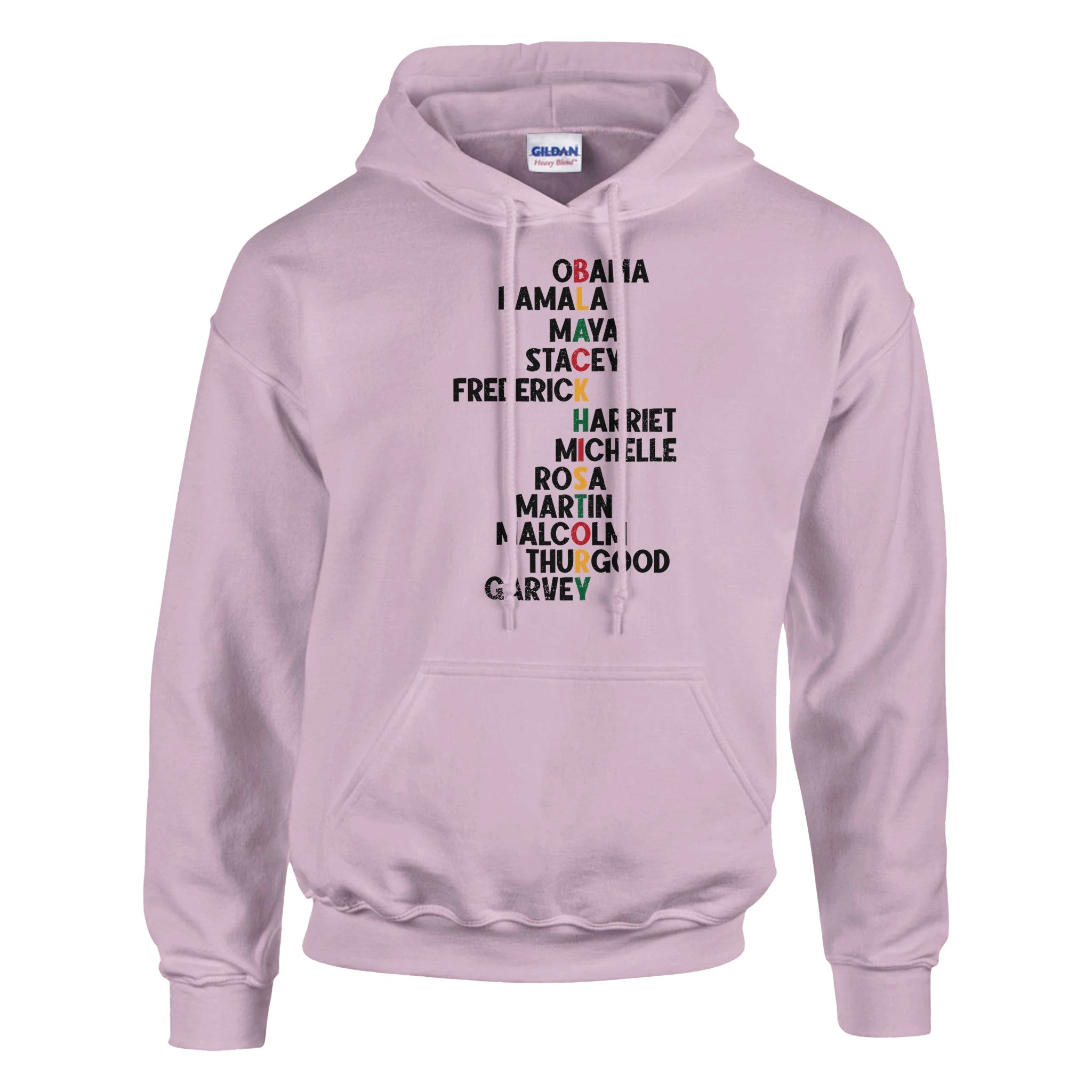 Black History Icons - Obama Kamala Maya Stacey Hoodie For Men & Women - Prideful Roots