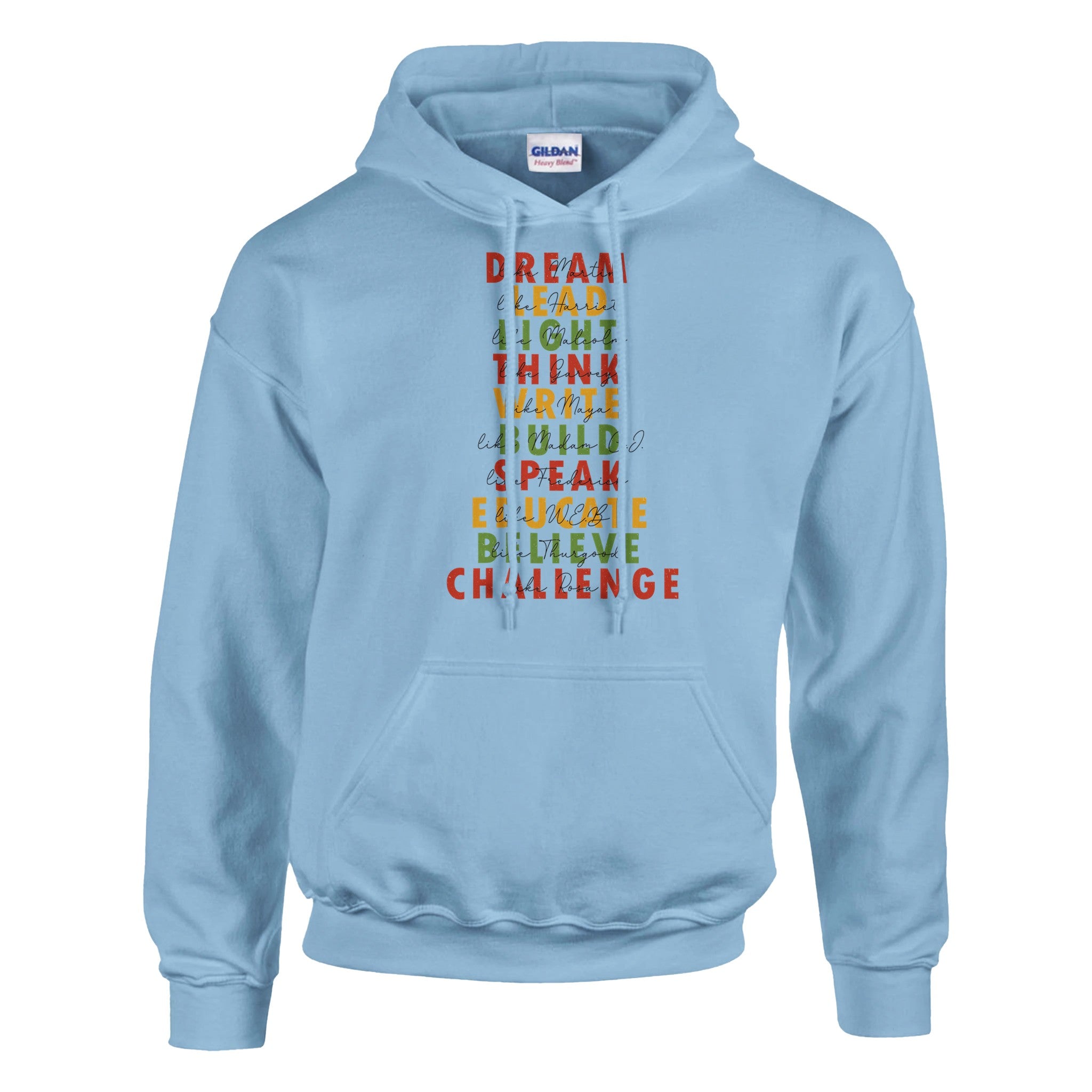 Great African American Leaders Black History Month Hoodie For Men & Women - Prideful Roots