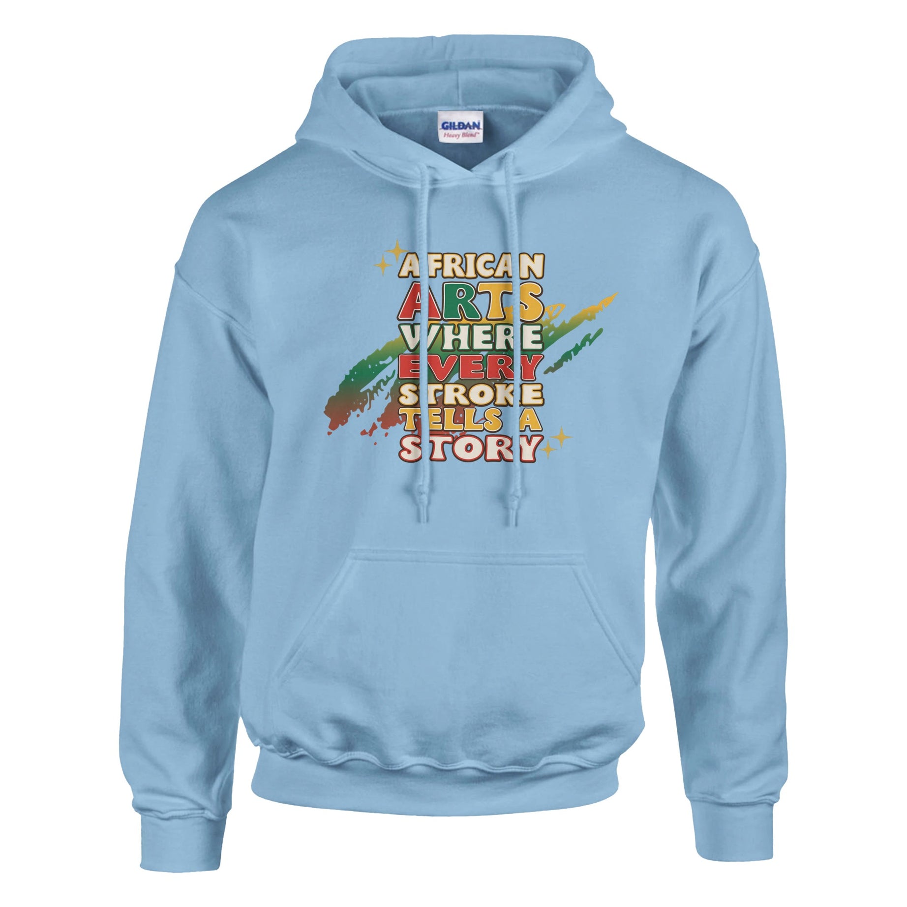 African Arts: Where Every Stroke Tells a Story Hoodie For Men & Women - Prideful Roots