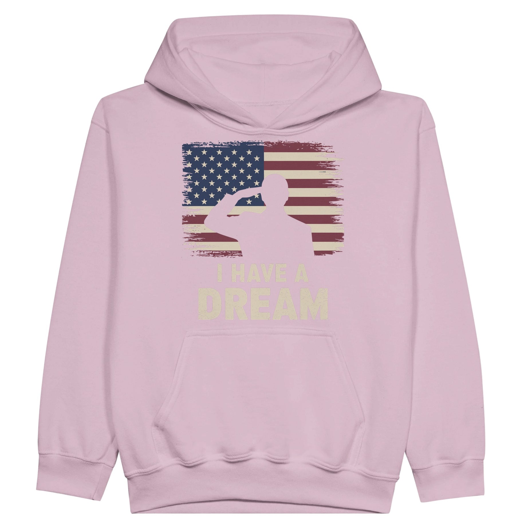 Patriot's Salute to MLK's Dream Hoodie For Kids - Prideful Roots