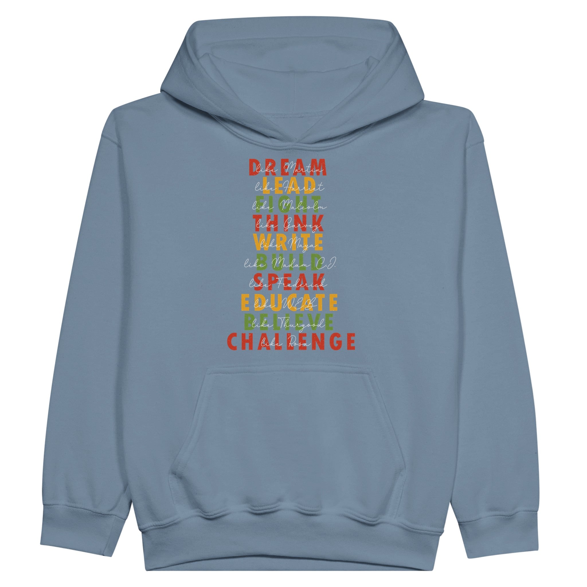 Great African American Leaders Black History Month Hoodie For Kids - Prideful Roots