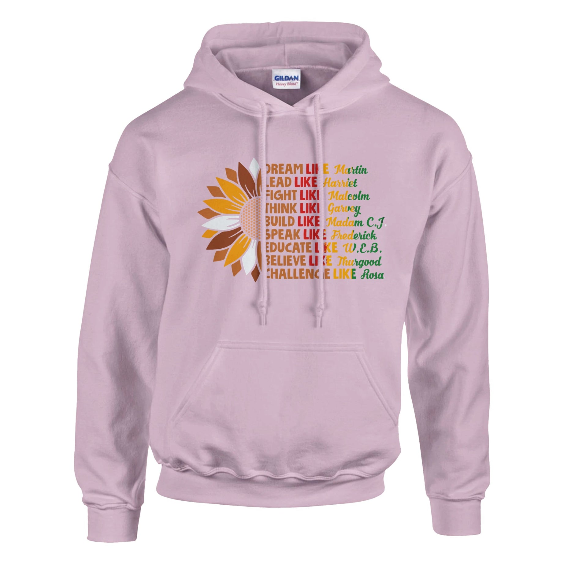 Black History Icons Sunflower Hoodie For Men & Women - Prideful Roots