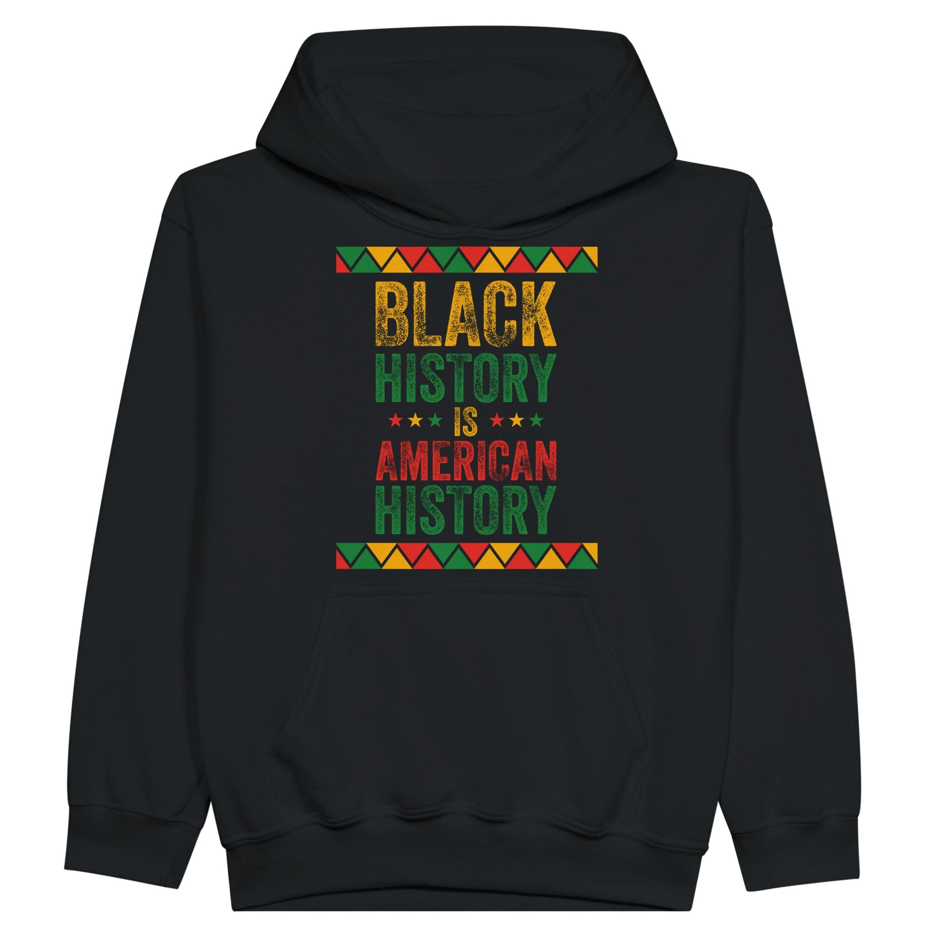 Black History Is American History Hoodie For Kids - Prideful Roots