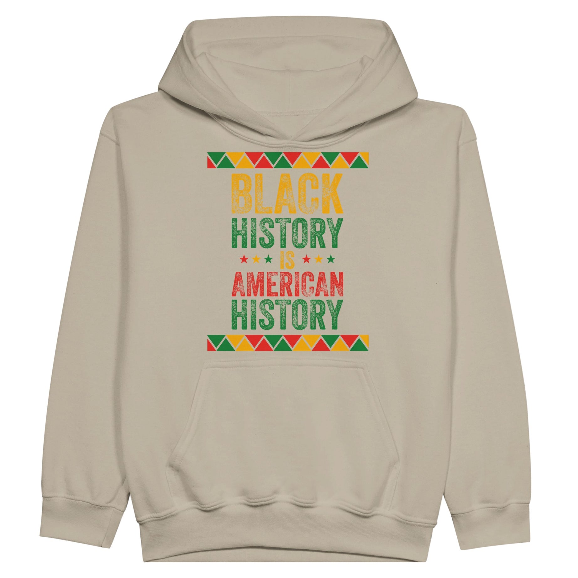Black History Is American History Hoodie For Kids - Prideful Roots