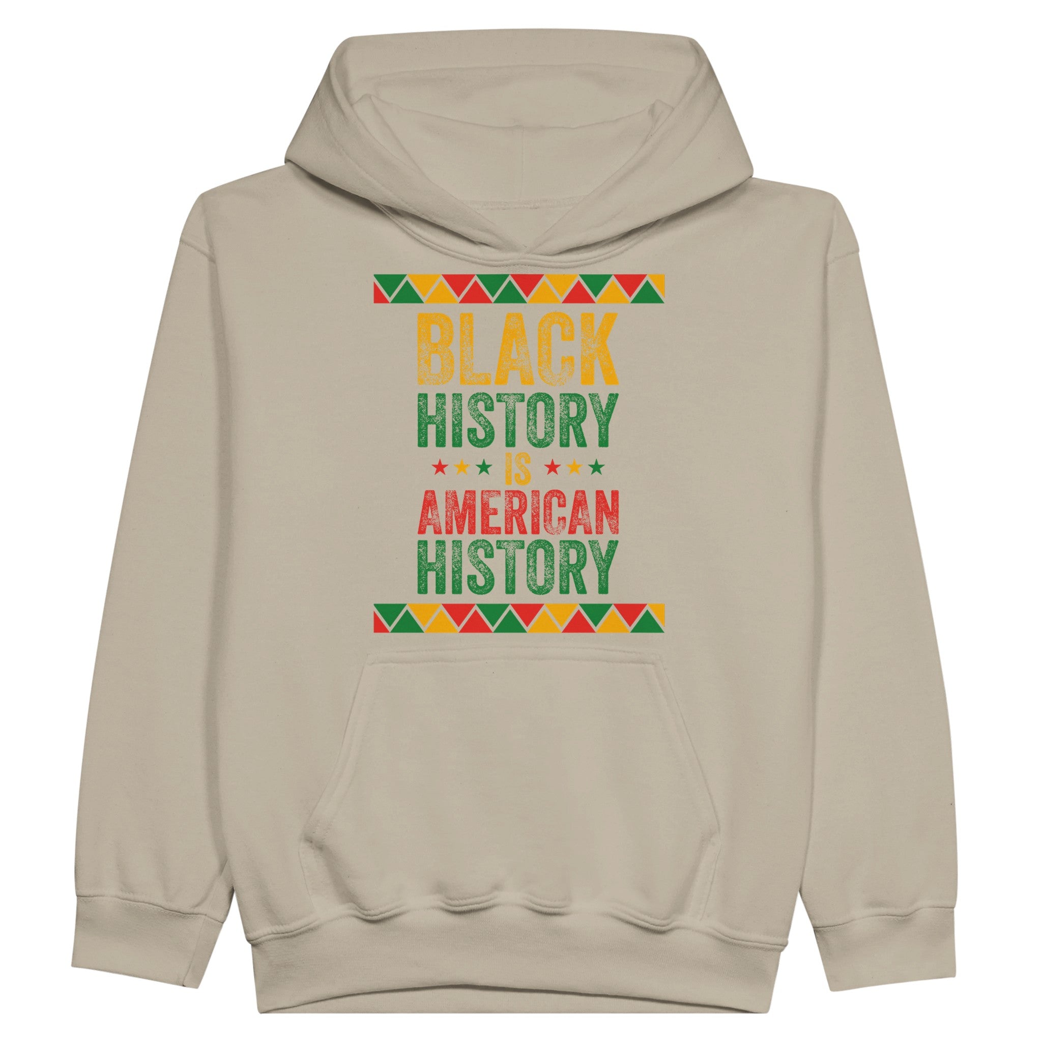 Black History Is American History Hoodie For Kids - Prideful Roots