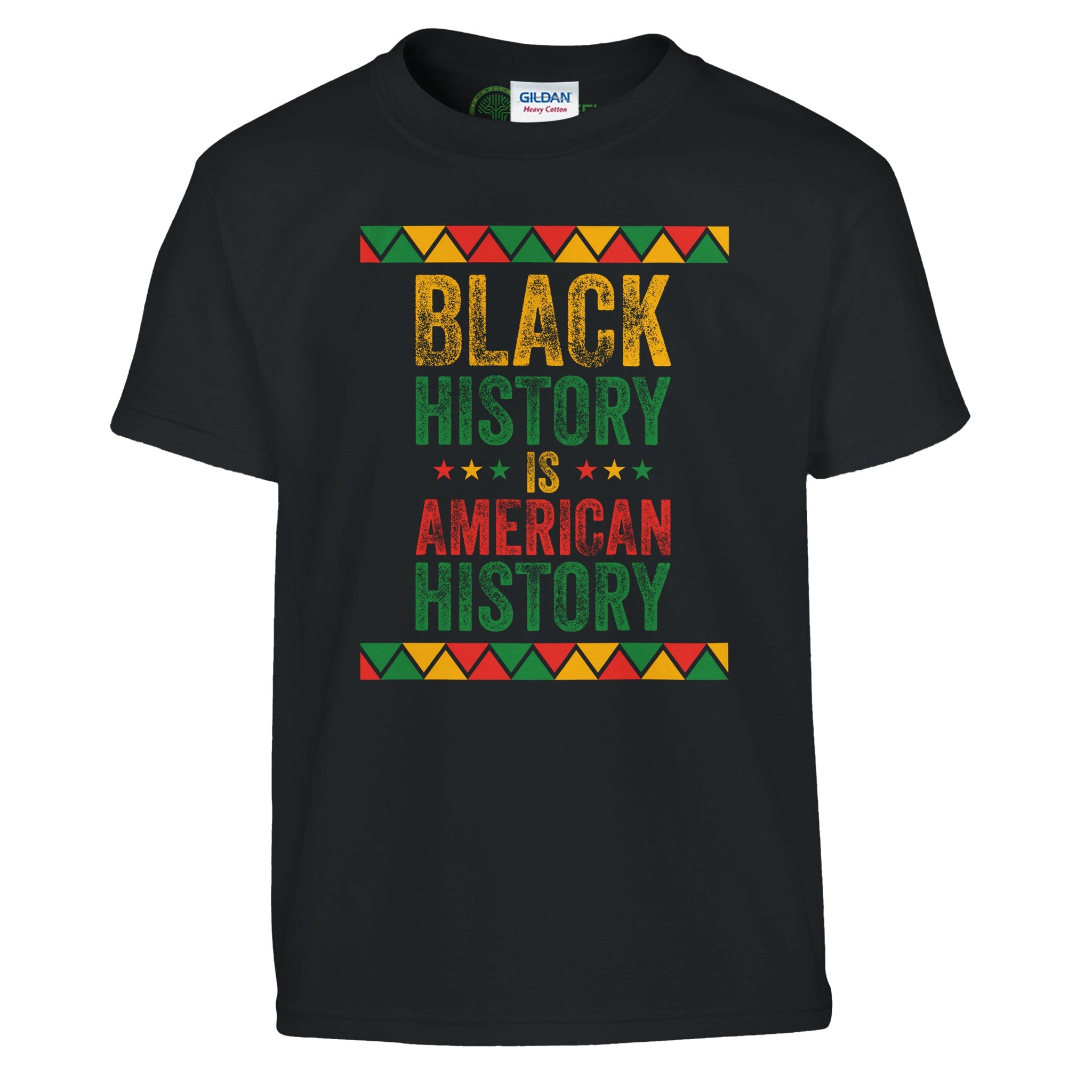 Black History Is American History T-shirt For Kids - Prideful Roots