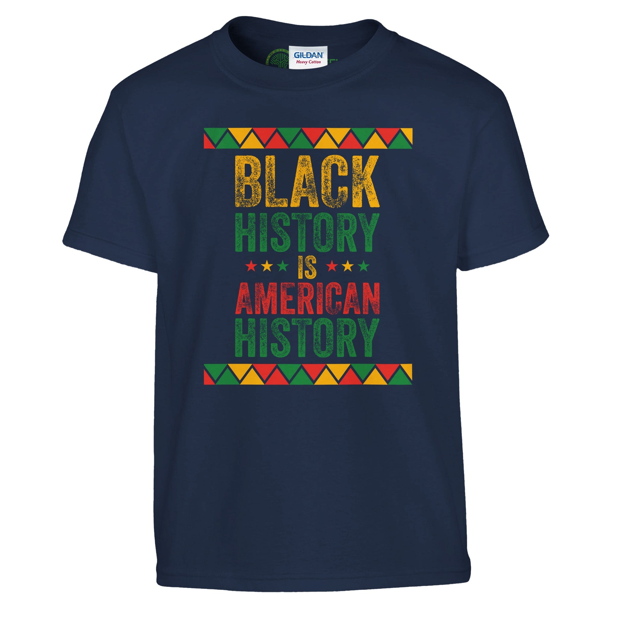 Black History Is American History T-shirt For Kids - Prideful Roots