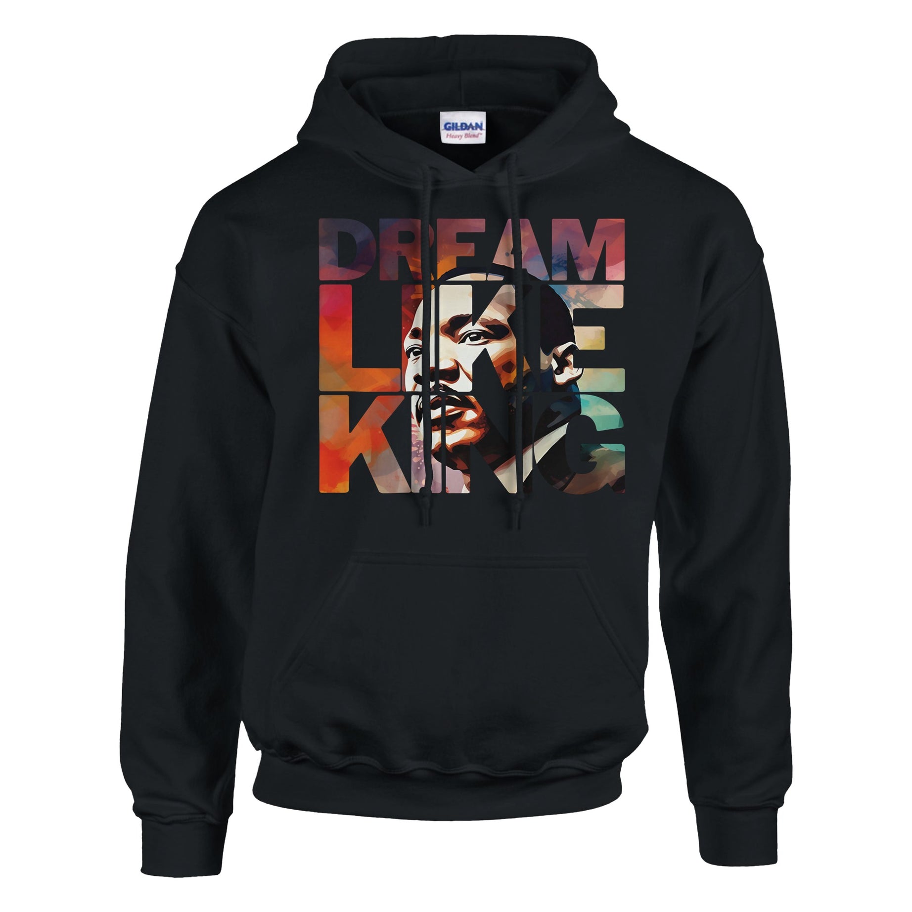 Dream Like King | Black History Icon Hoodie For Men & Women - Prideful Roots