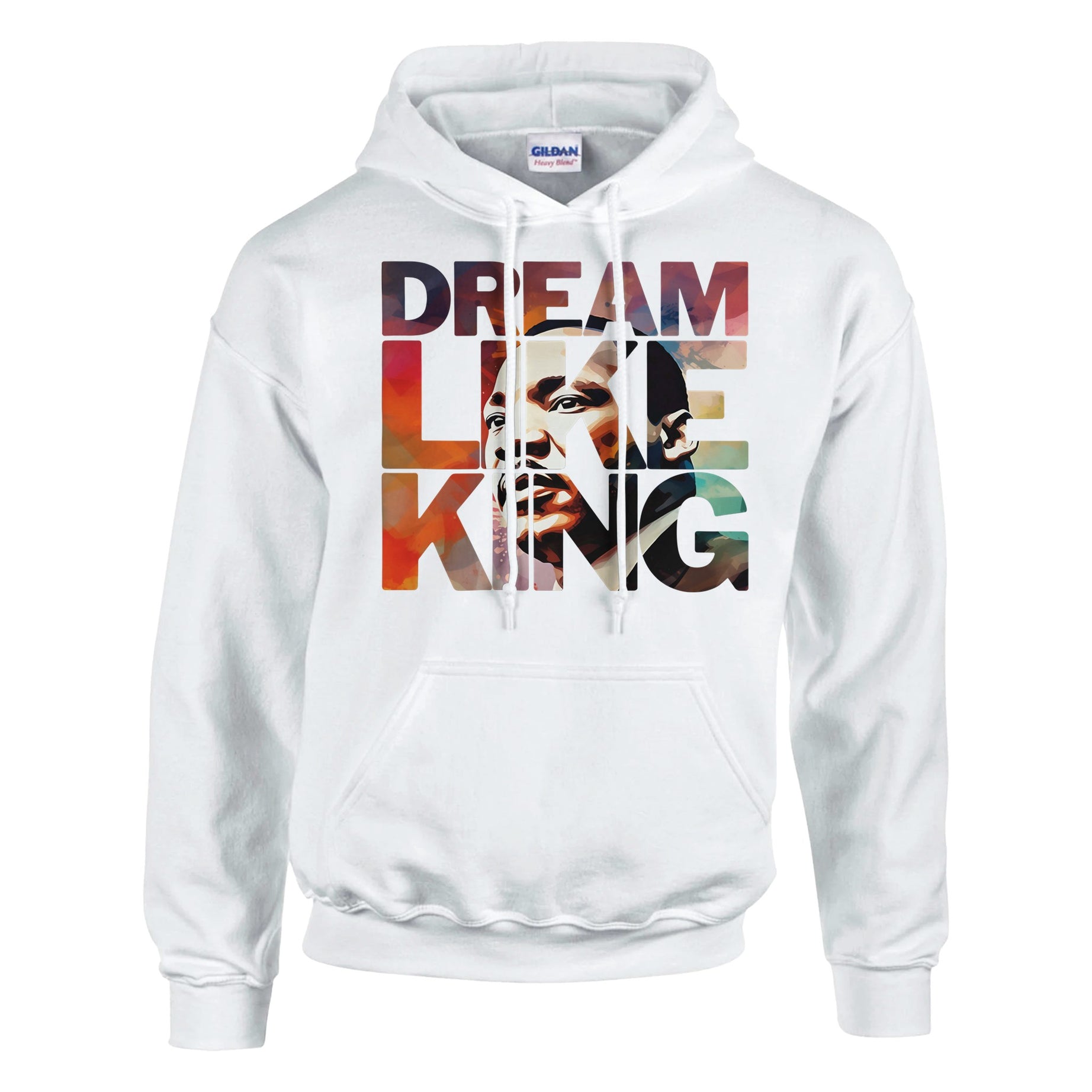 Dream Like King | Black History Icon Hoodie For Men & Women - Prideful Roots