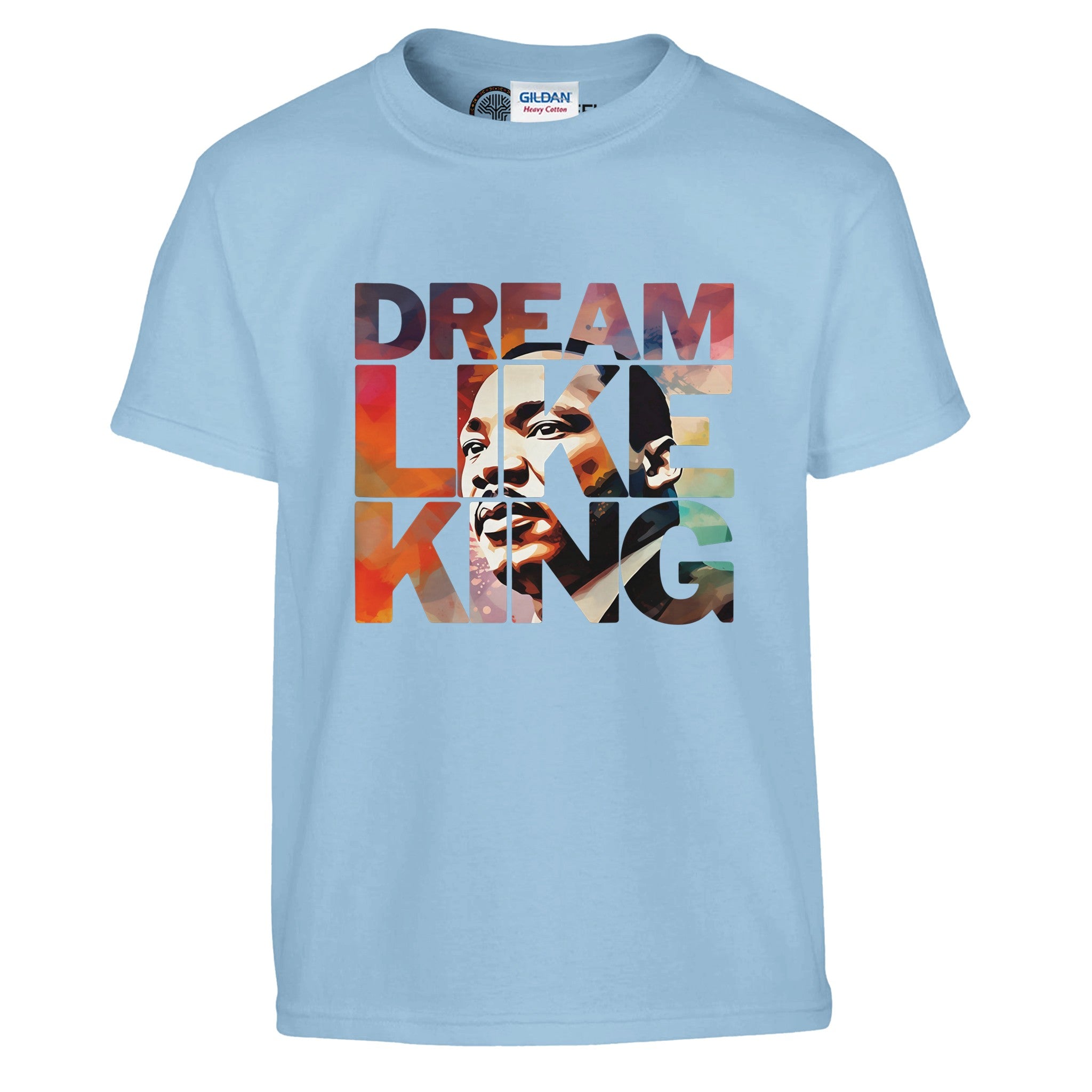 Dream Like King | Black History Icon T-shirt For Kids - Prideful Roots
