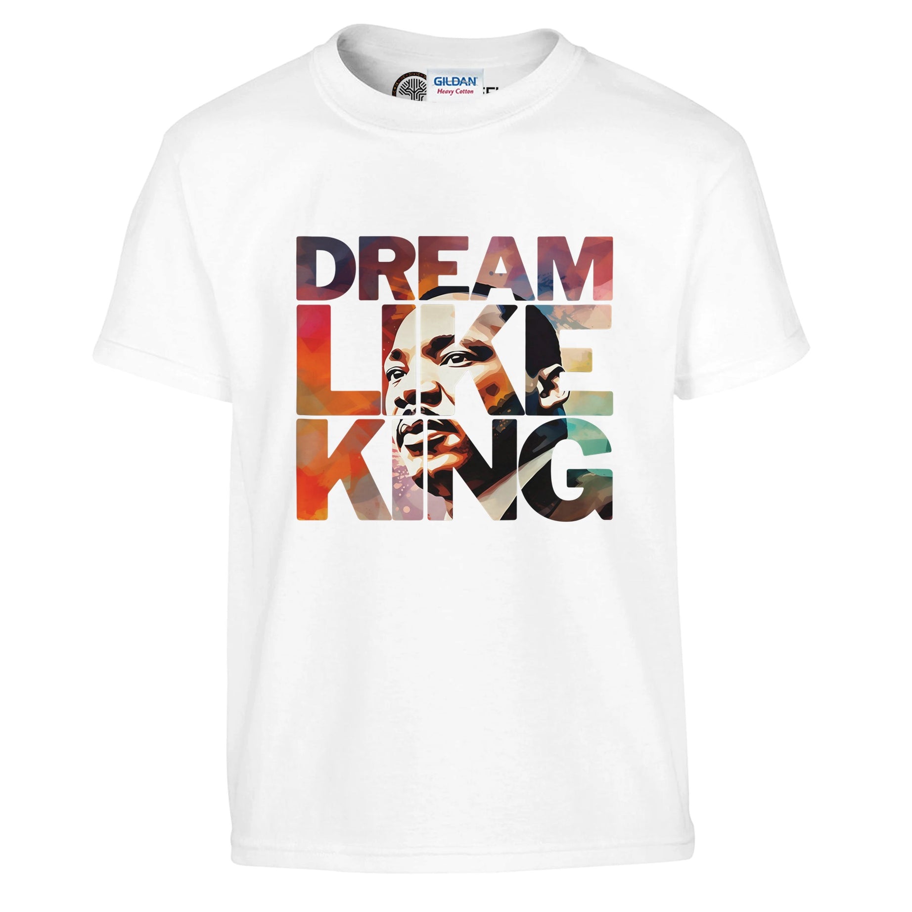 Dream Like King | Black History Icon T-shirt For Kids - Prideful Roots