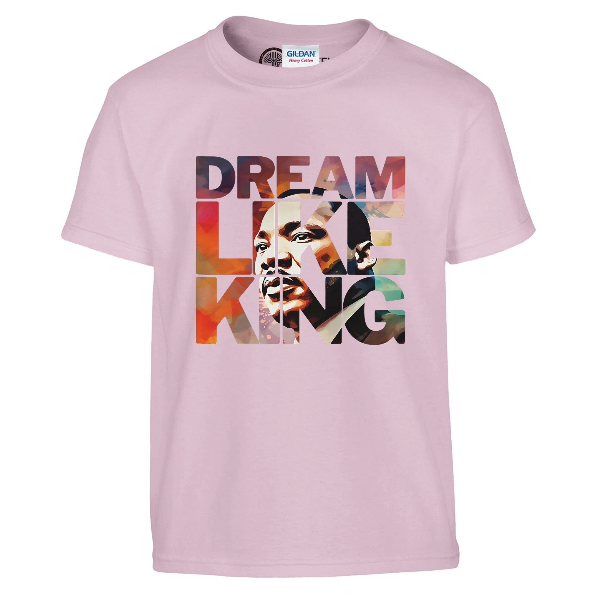 Dream Like King | Black History Icon T-shirt For Kids - Prideful Roots