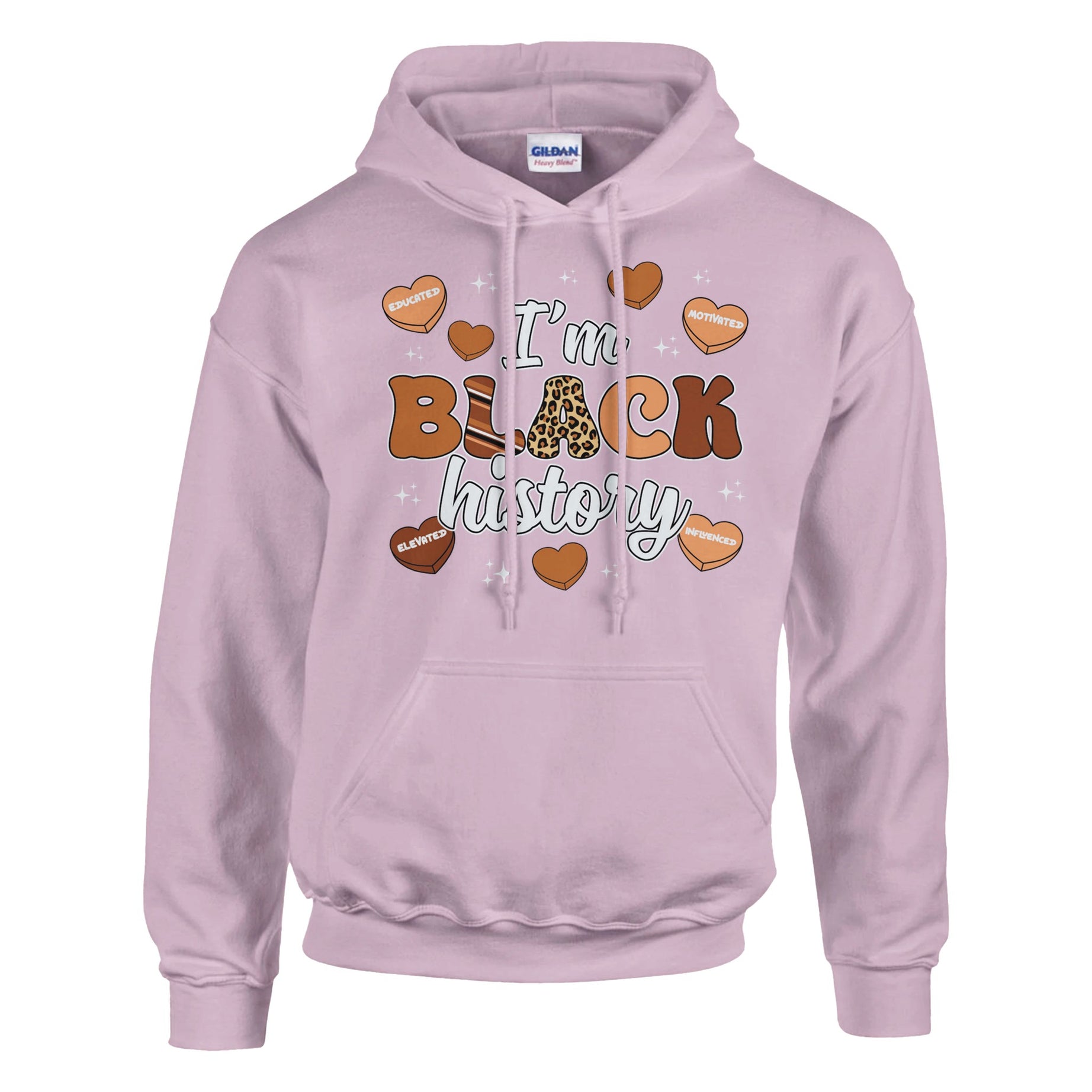 I'm Black History Chocolate Hoodie For Men & Women - Prideful Roots