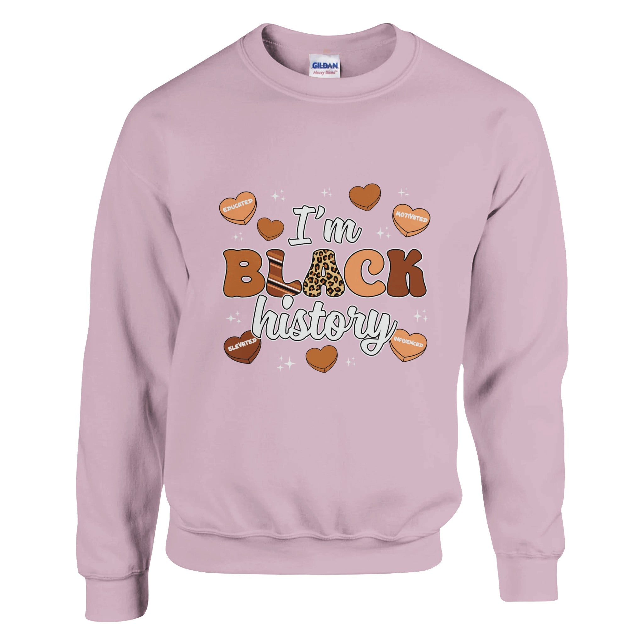 I'm Black History Chocolate Sweatshirt For Men & Women - Prideful Roots