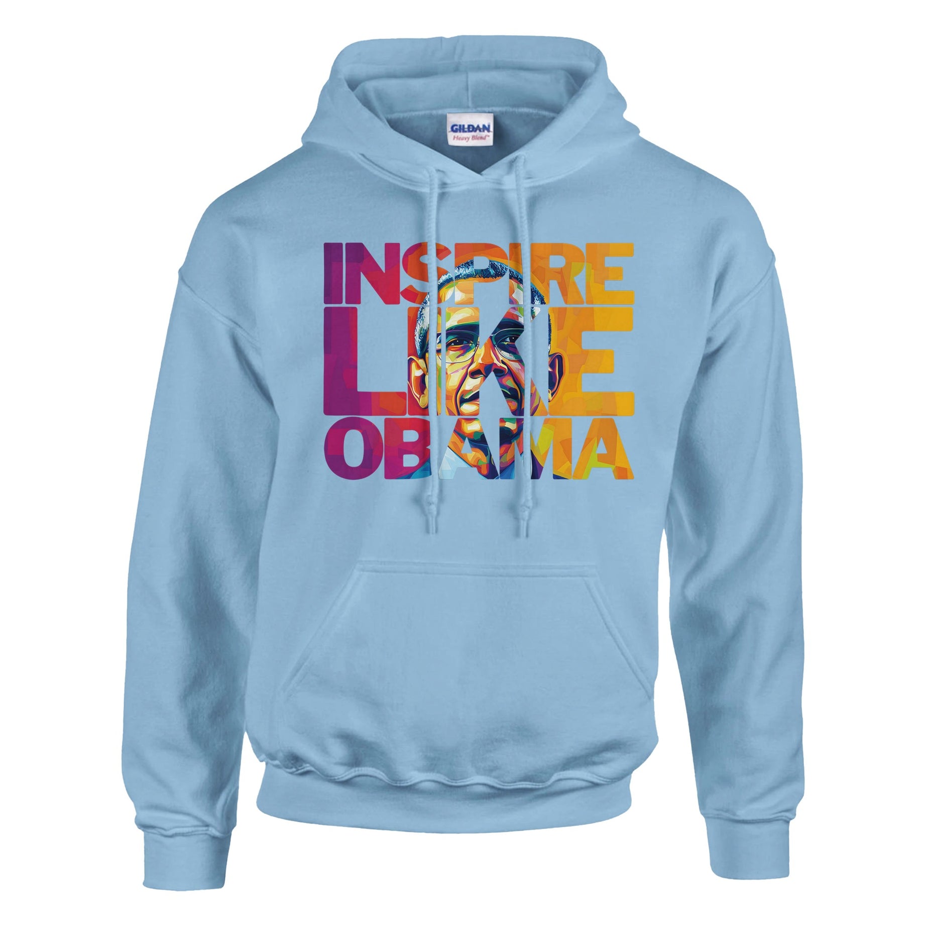 Inspire Like Obama | Black History Icon Hoodie For Men & Women - Prideful Roots