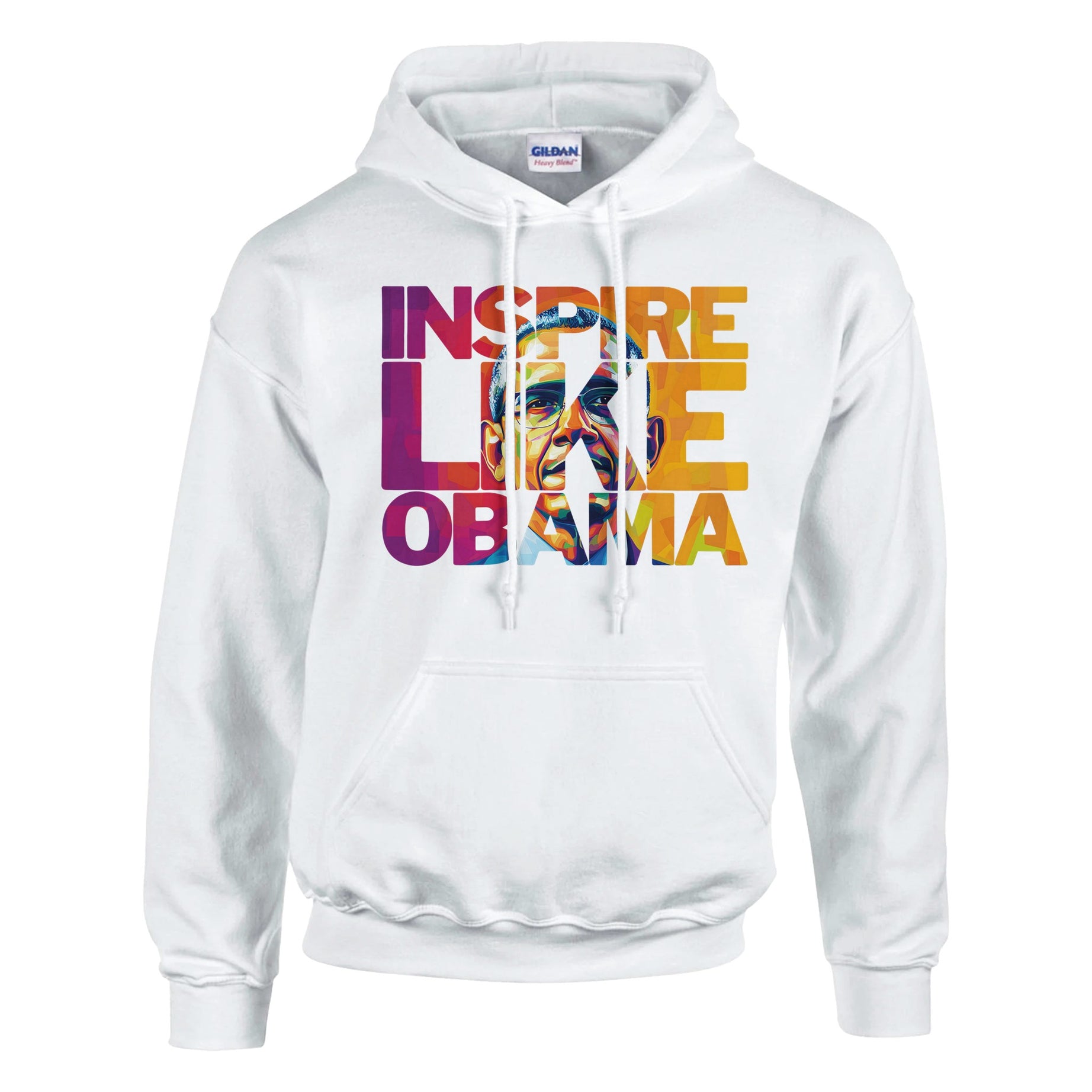 Inspire Like Obama | Black History Icon Hoodie For Men & Women - Prideful Roots