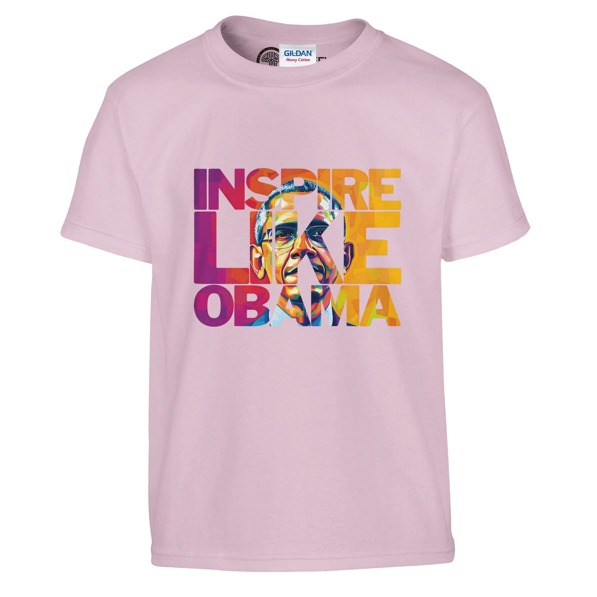 Inspire Like Obama | Black History Icon T-shirt For Kids - Prideful Roots