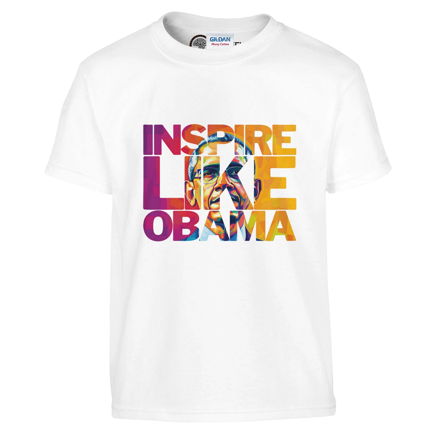 Inspire Like Obama | Black History Icon T-shirt For Kids - Prideful Roots
