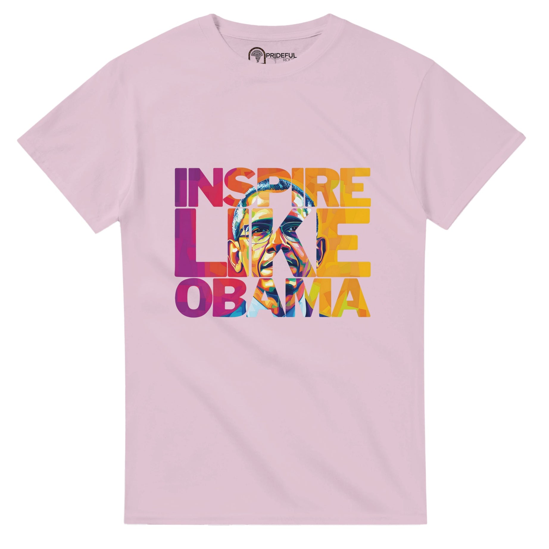 Inspire Like Obama | Black History Icon T-shirt For Men & Women - Prideful Roots