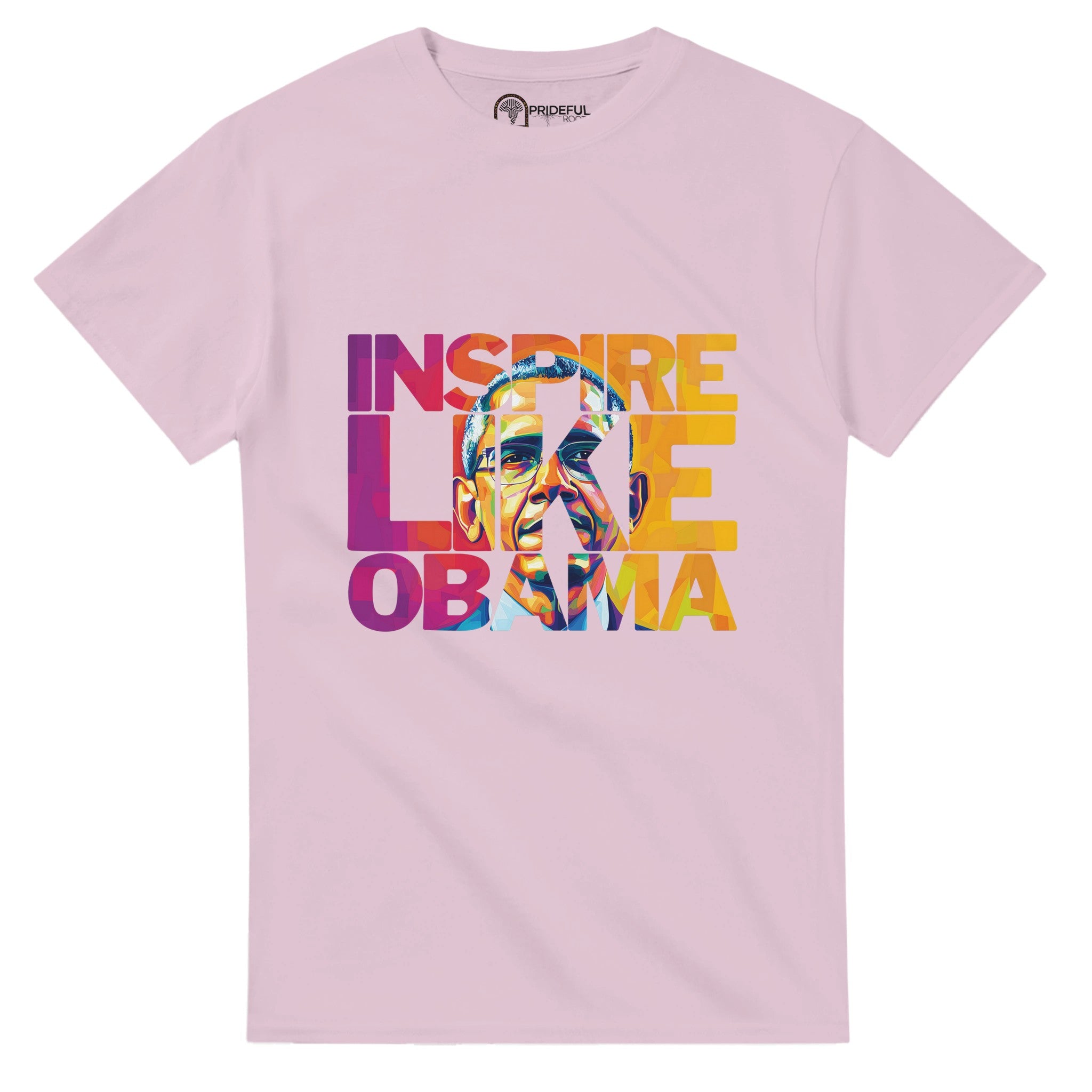 Inspire Like Obama | Black History Icon T-shirt For Men & Women - Prideful Roots