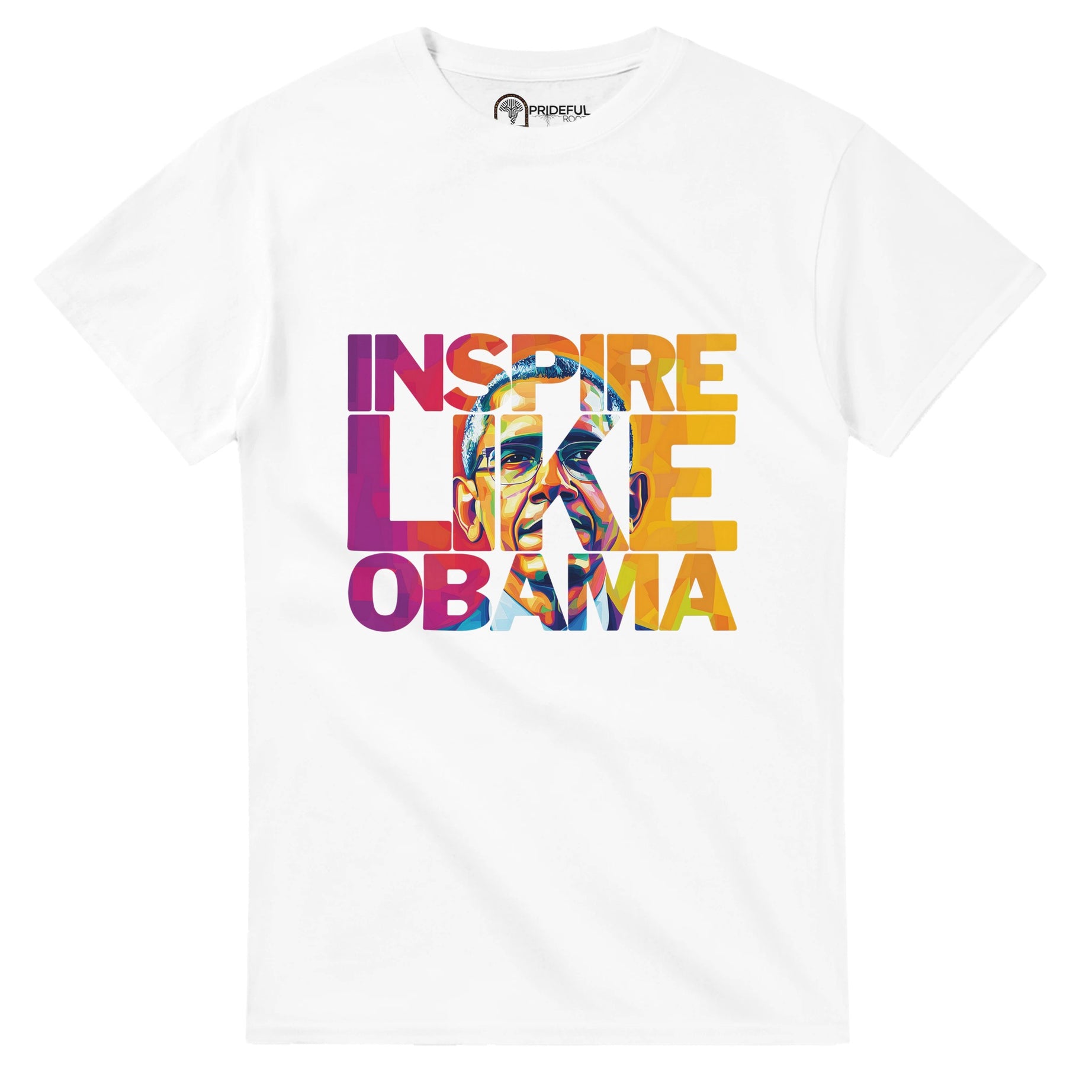 Inspire Like Obama | Black History Icon T-shirt For Men & Women - Prideful Roots